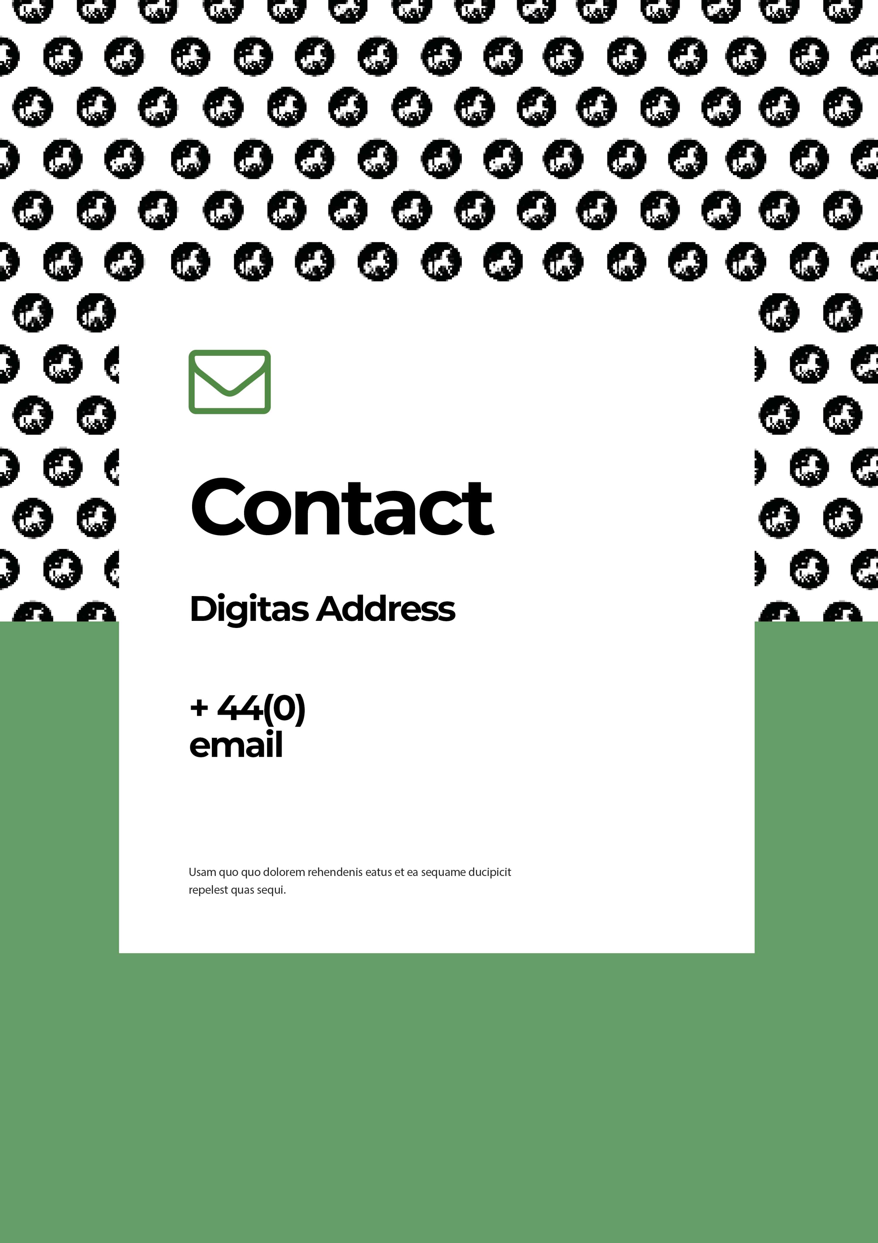 Report template | Report Concept | Digitas by Ellissa White