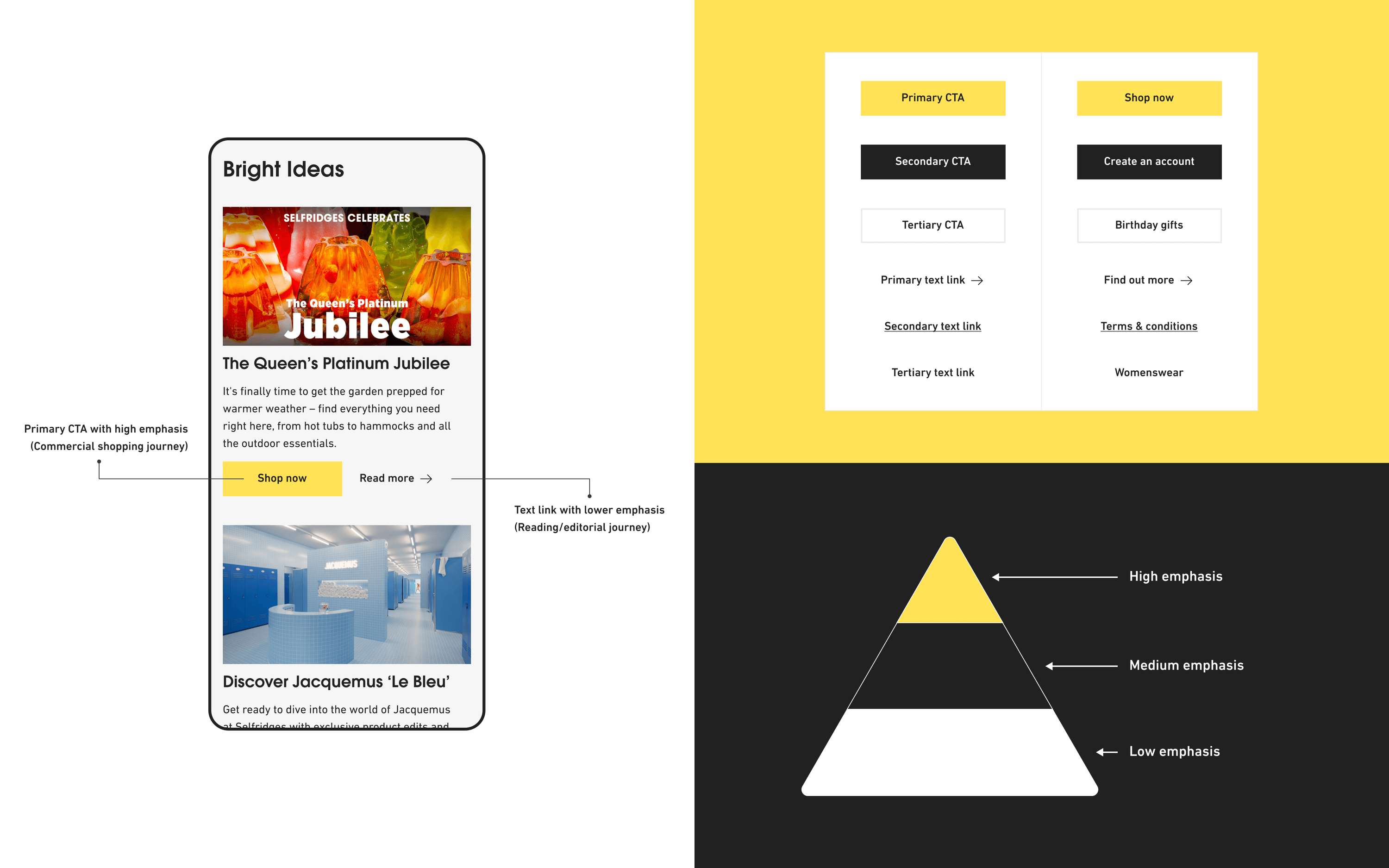 Selfridges Design System by Alex Harris