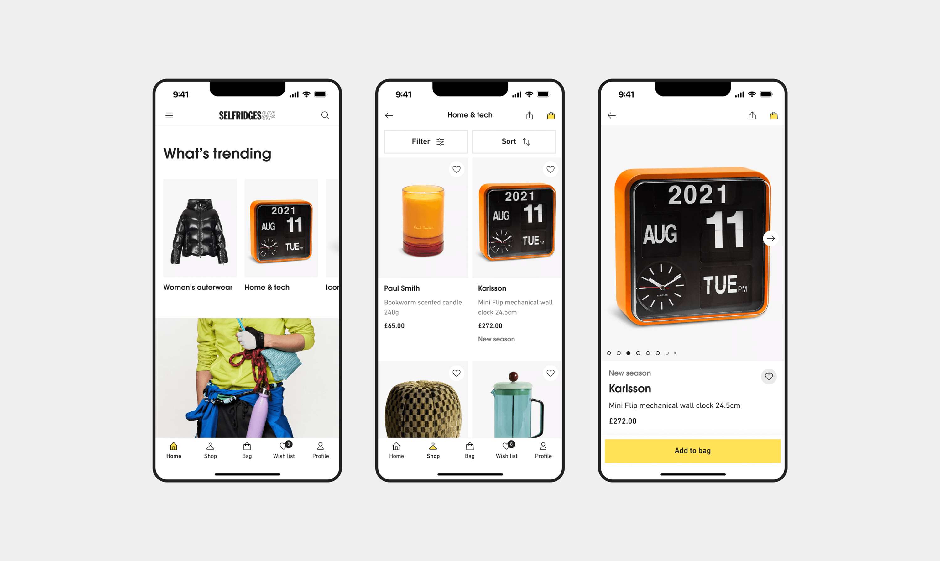 Selfridges Ecommerce by Alex Harris