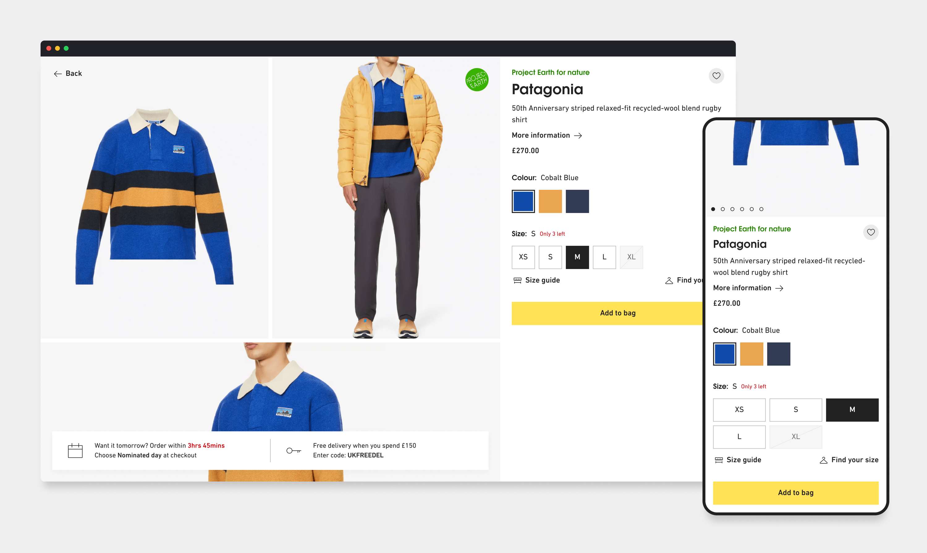 Selfridges Ecommerce by Alex Harris