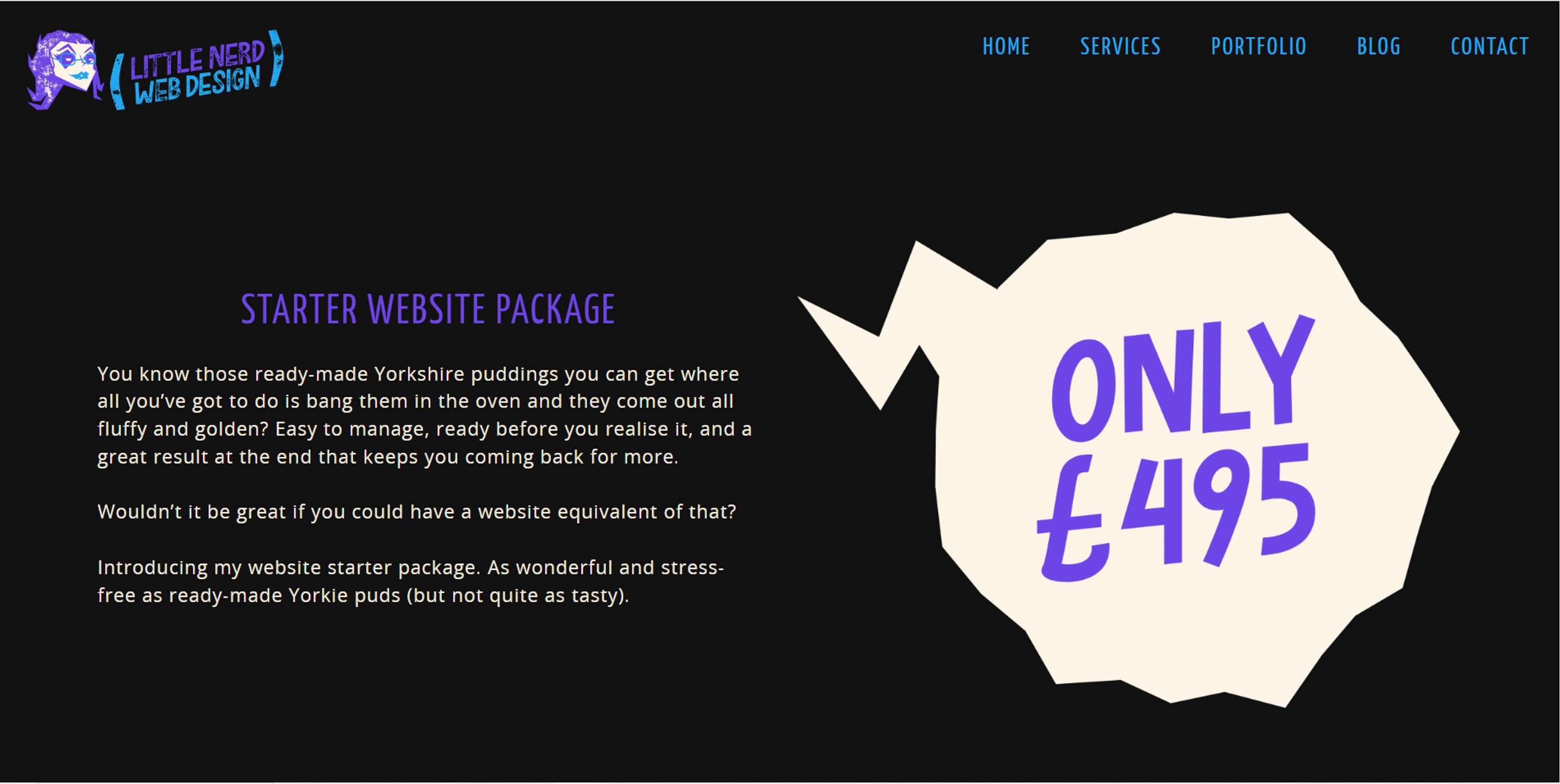 Little Nerd Web Designs by Ste Clarke
