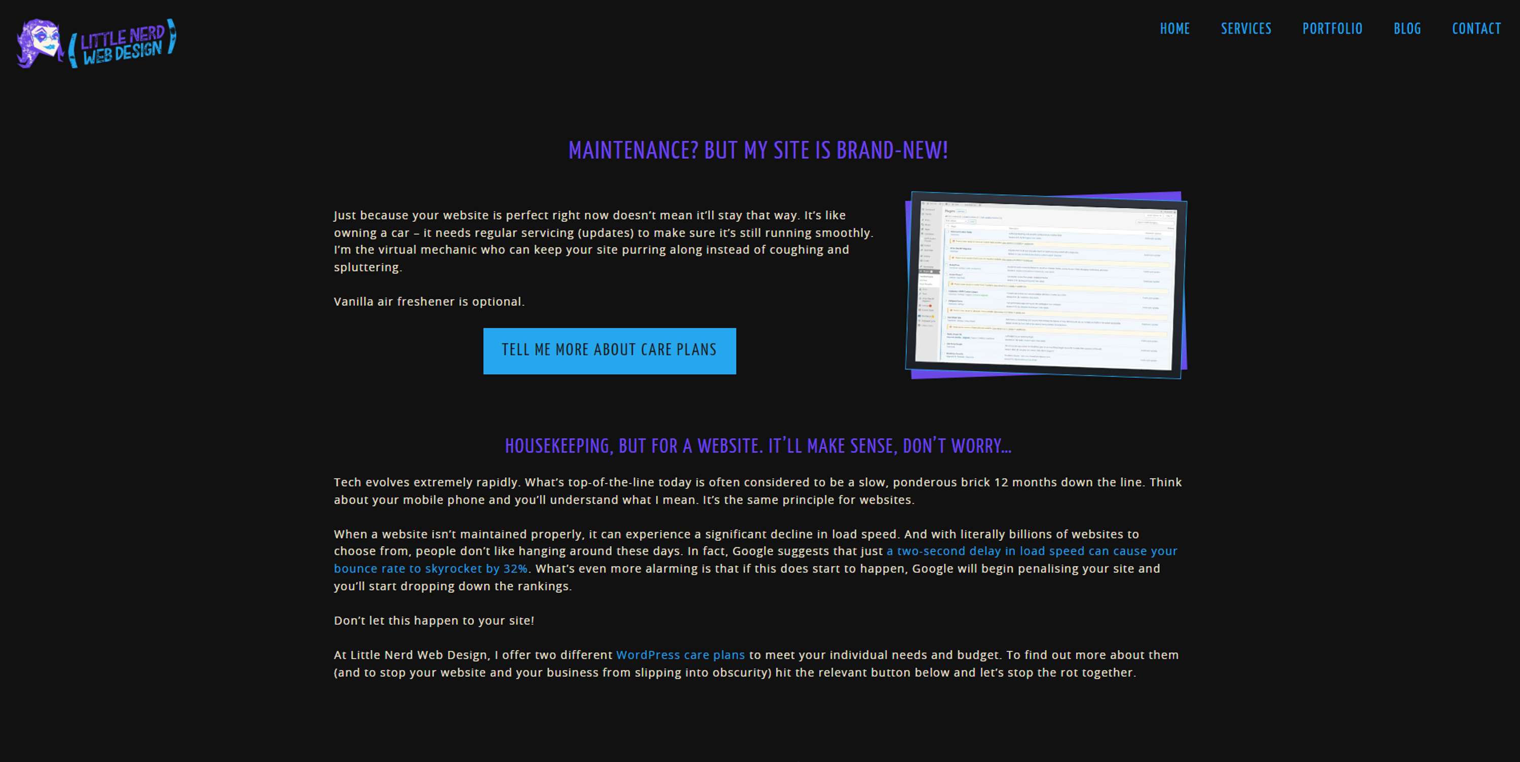 Little Nerd Web Designs by Ste Clarke
