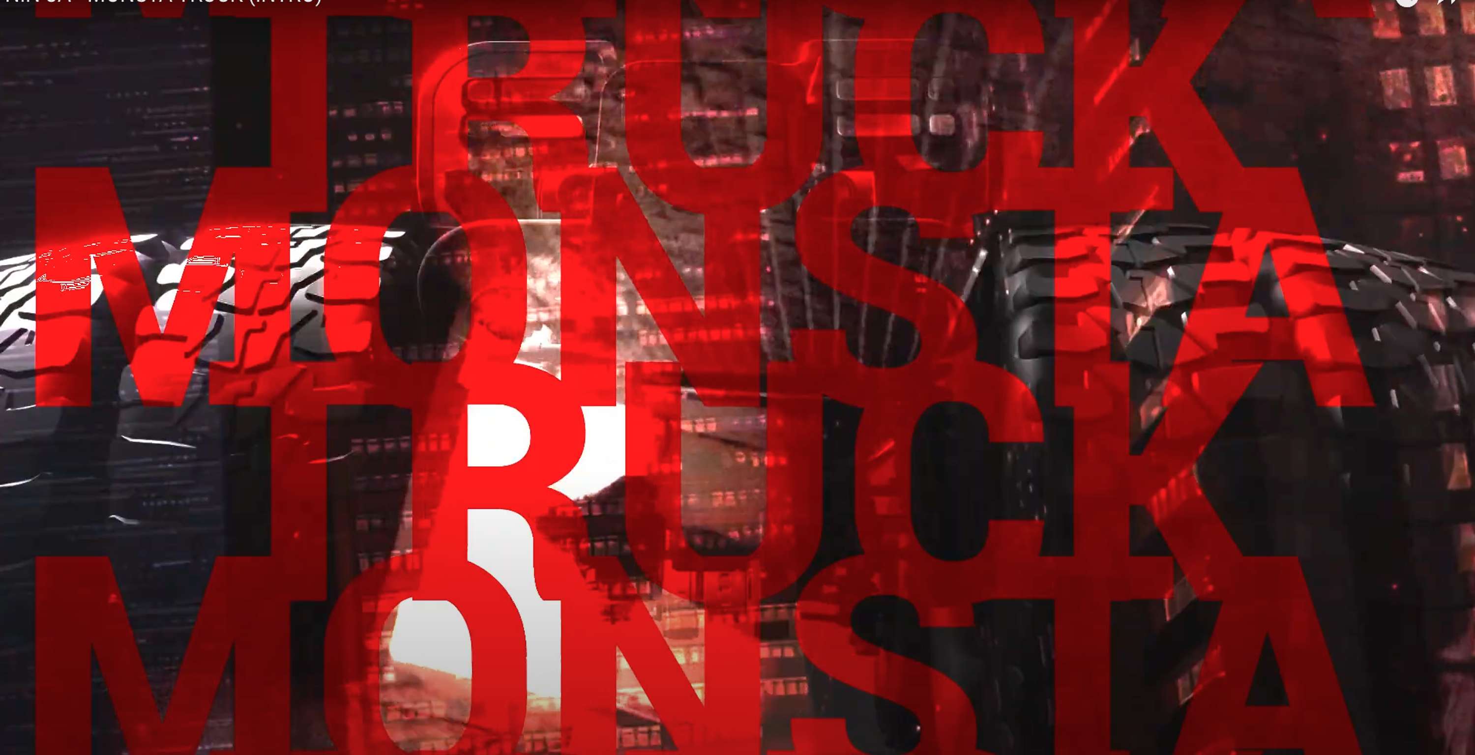 NIN-JA MONSTA TRUCK (INTRO) VISUALISER by Stefano Tate