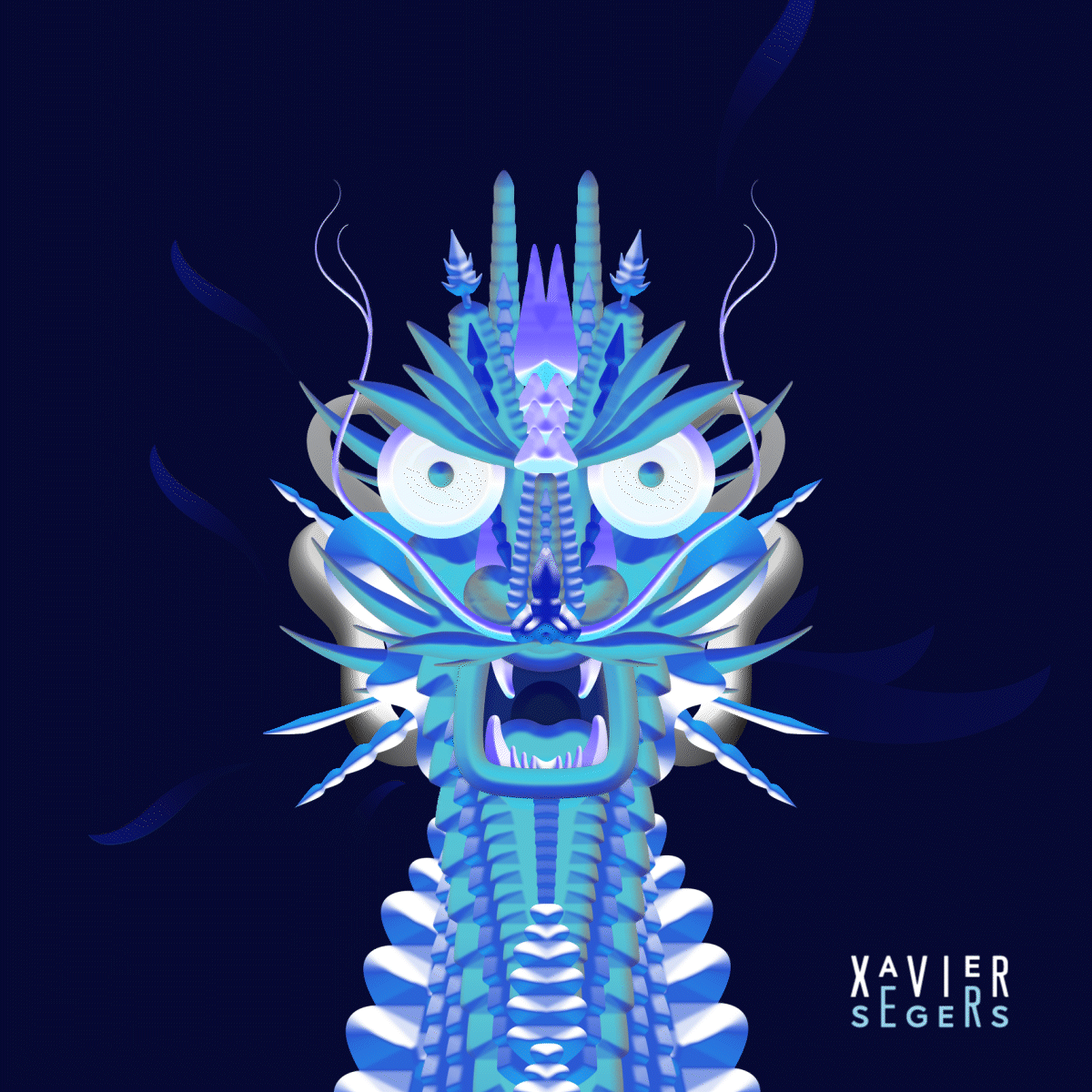 Happy Lunar New Year 2024! by Xavier Segers