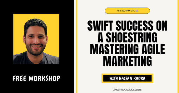 Swift Success On A Shoestring Mastering Agile Marketing Event Tickets