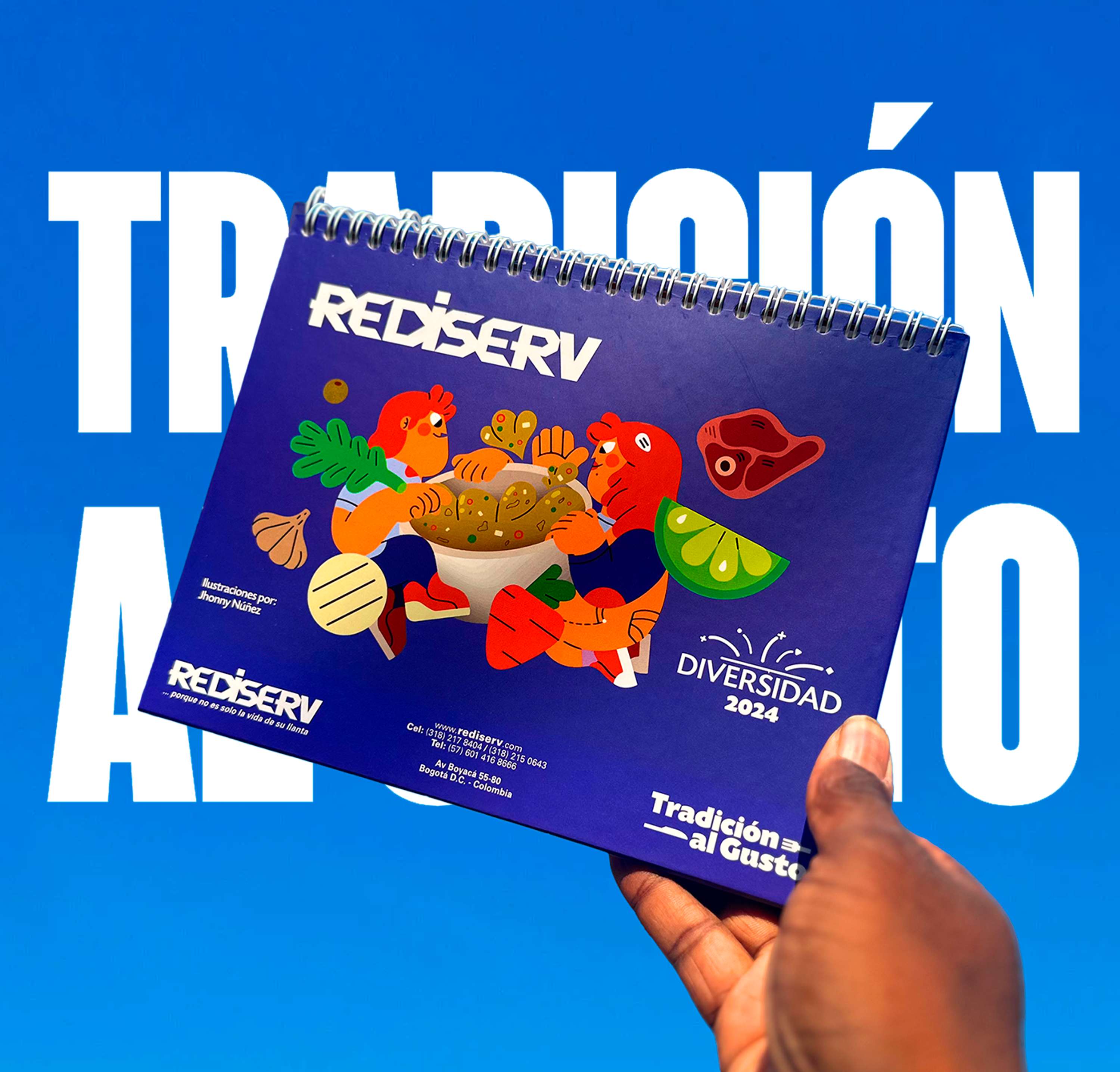 Rediserv Calendar by Jhonny Núñez