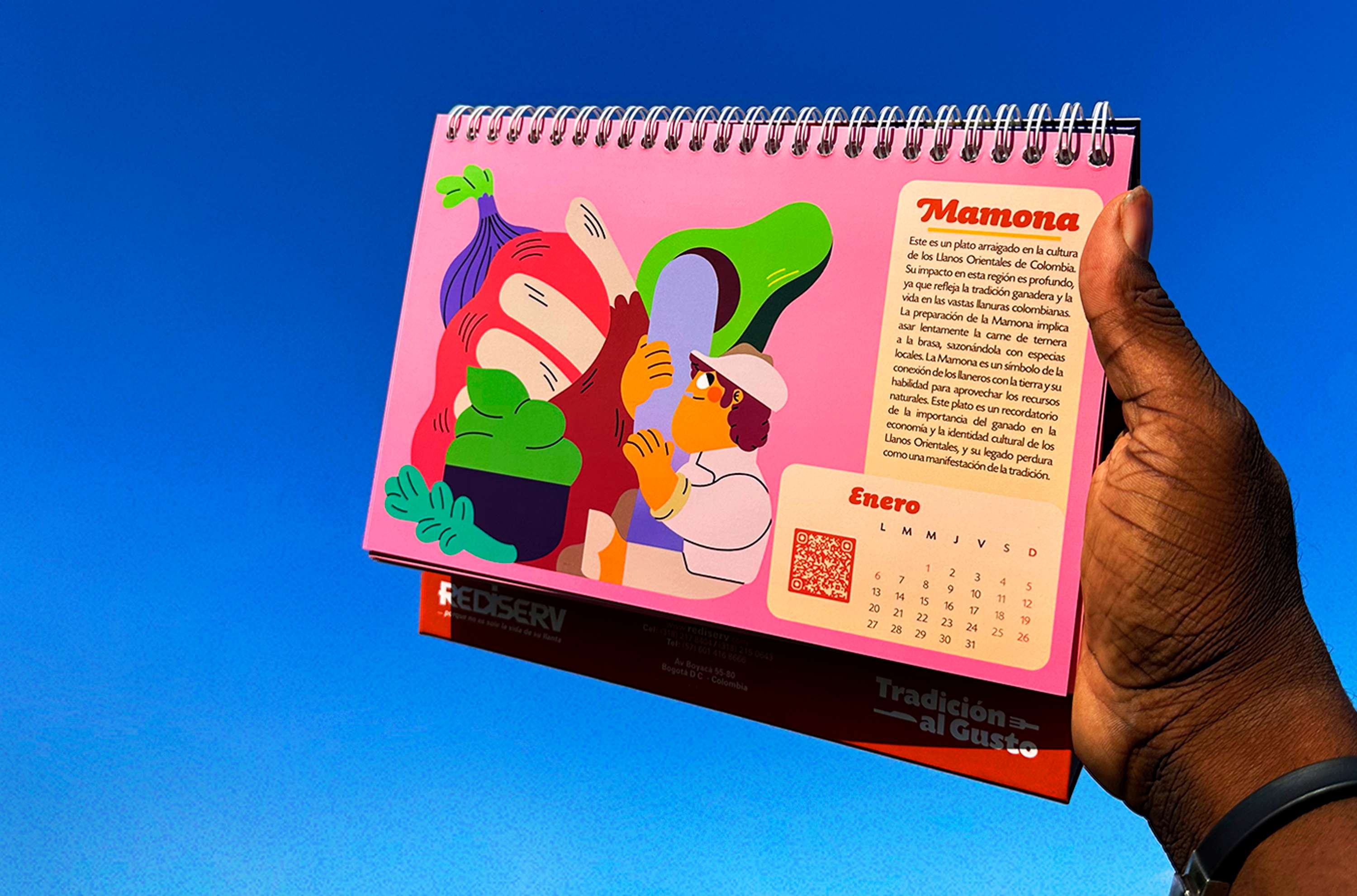Rediserv Calendar by Jhonny Núñez