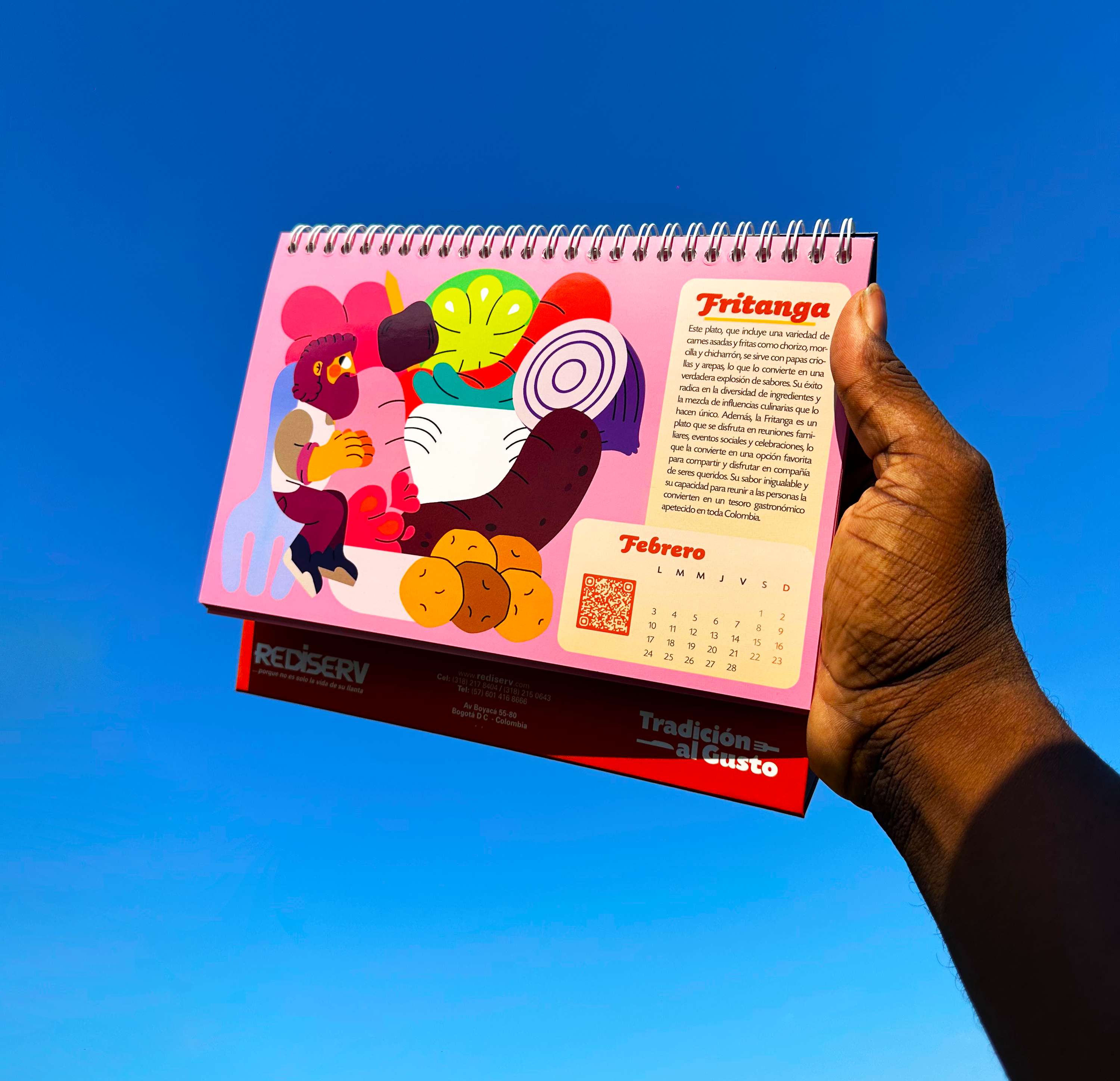 Rediserv Calendar by Jhonny Núñez