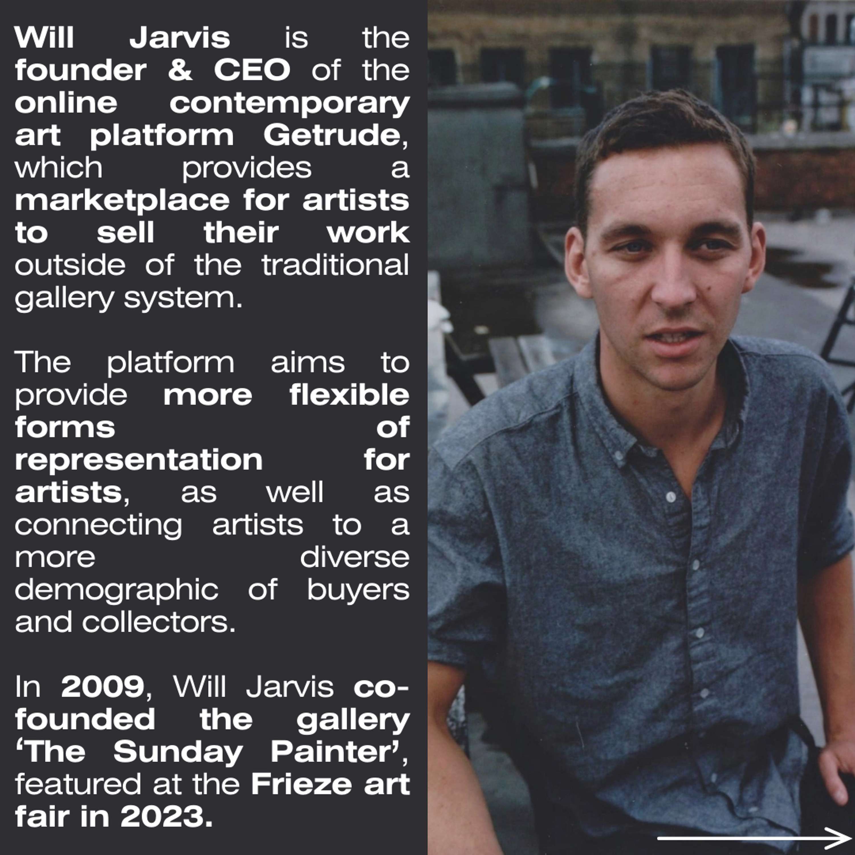 In Conversation with Will Jarvis, free event at the LSE by Penelope Bianchi