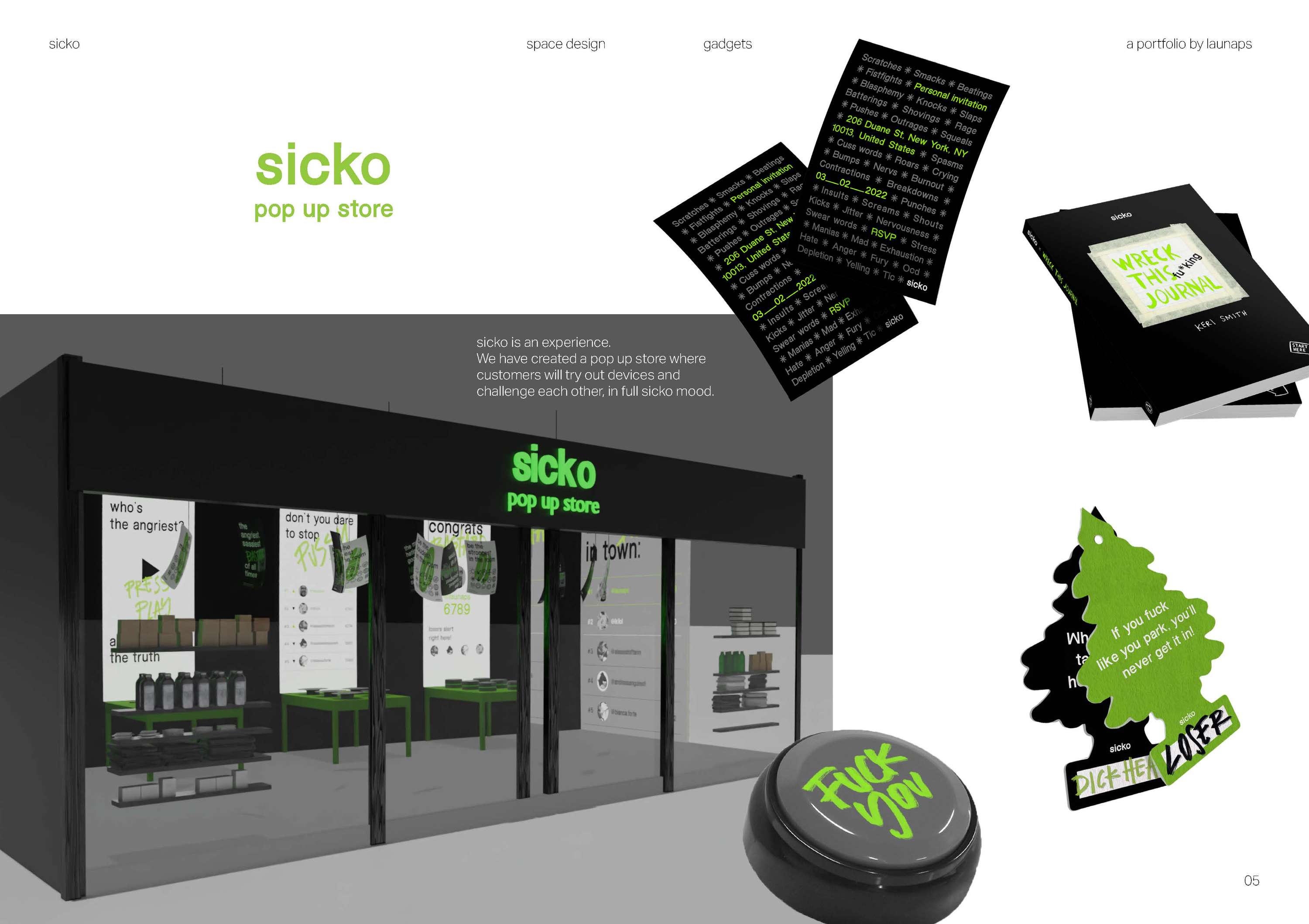 Sicko - a rage experince by Laura Spanu