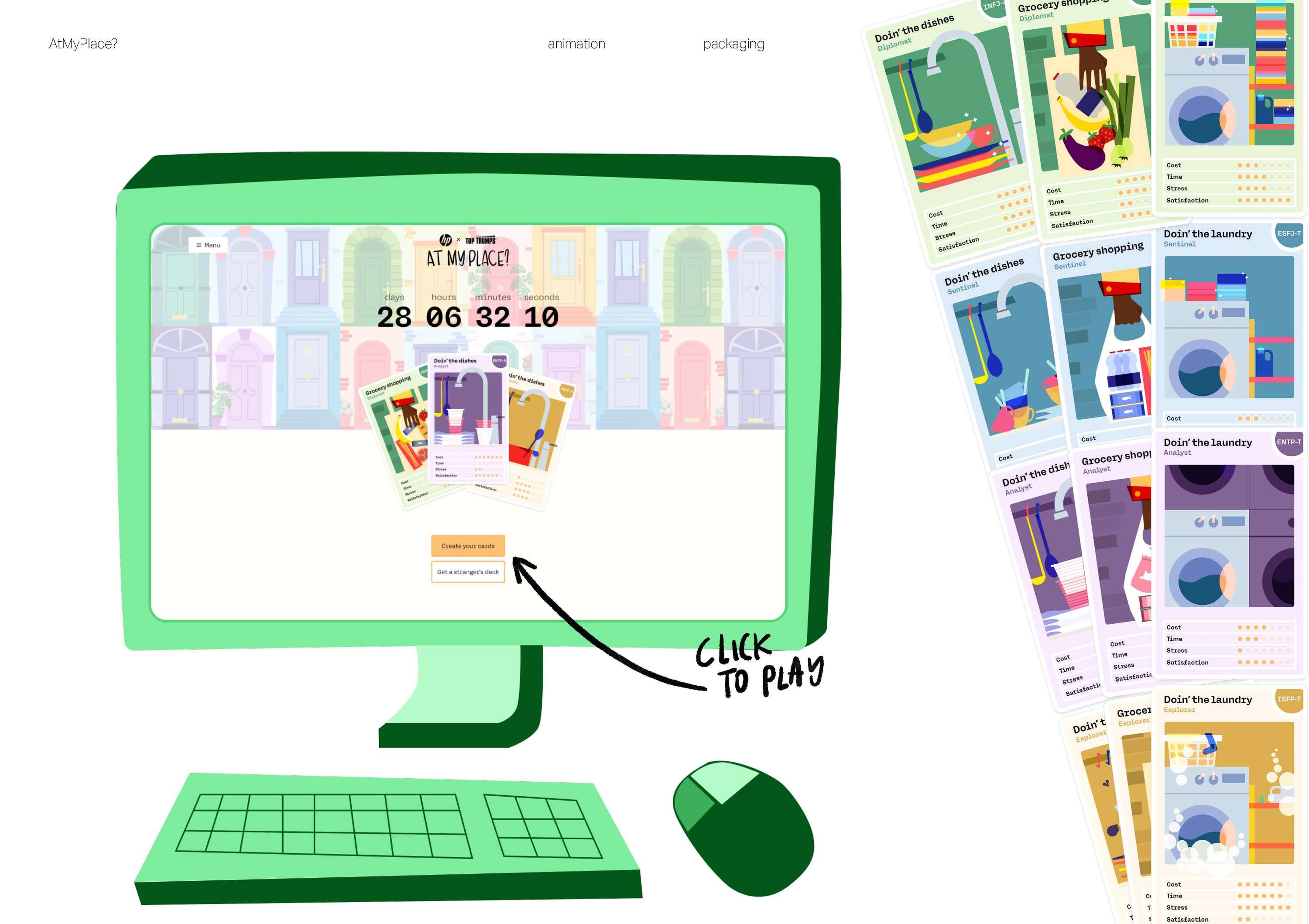 At My Place (TOP TRUMPS) by Laura Spanu