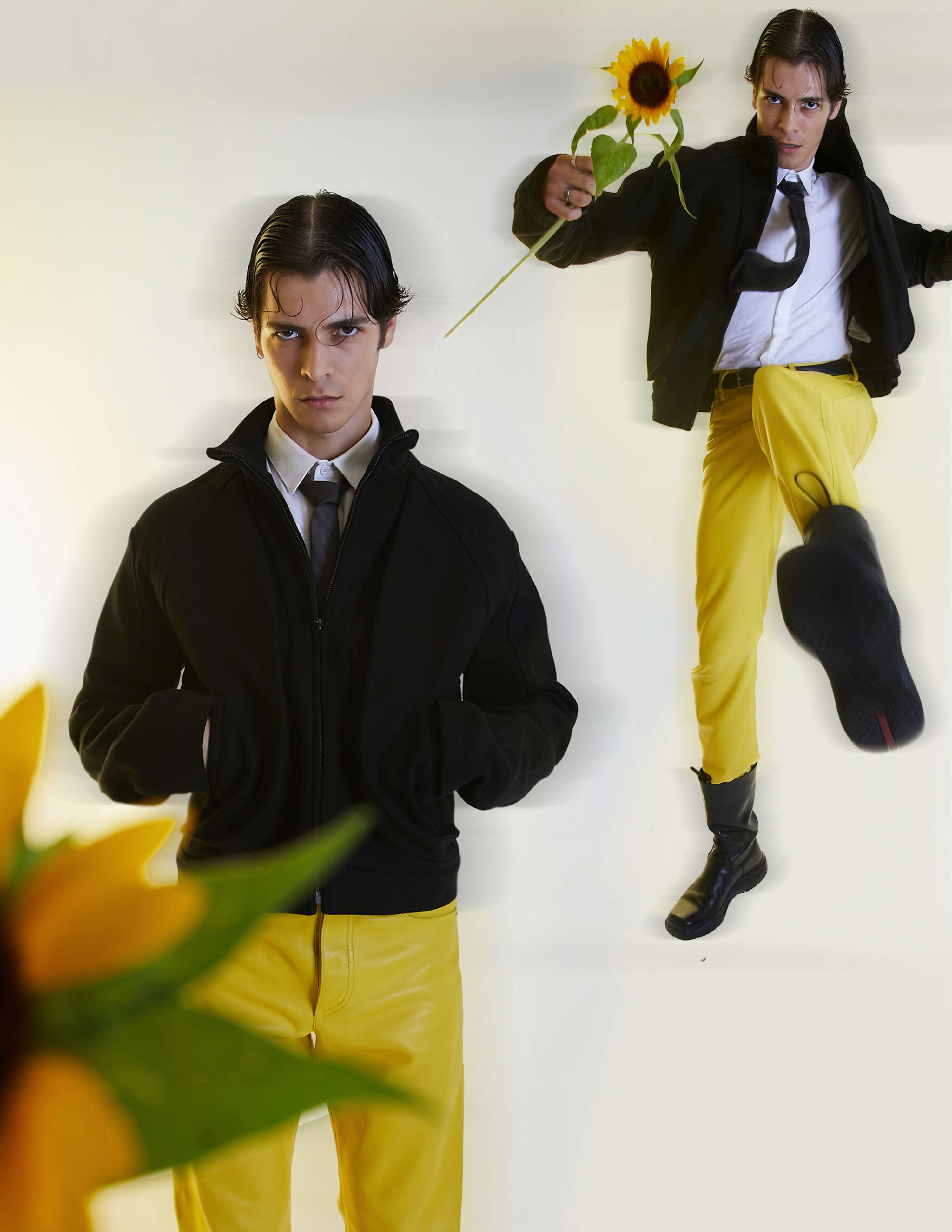 Man without love editorial by Kasia Dabrowka