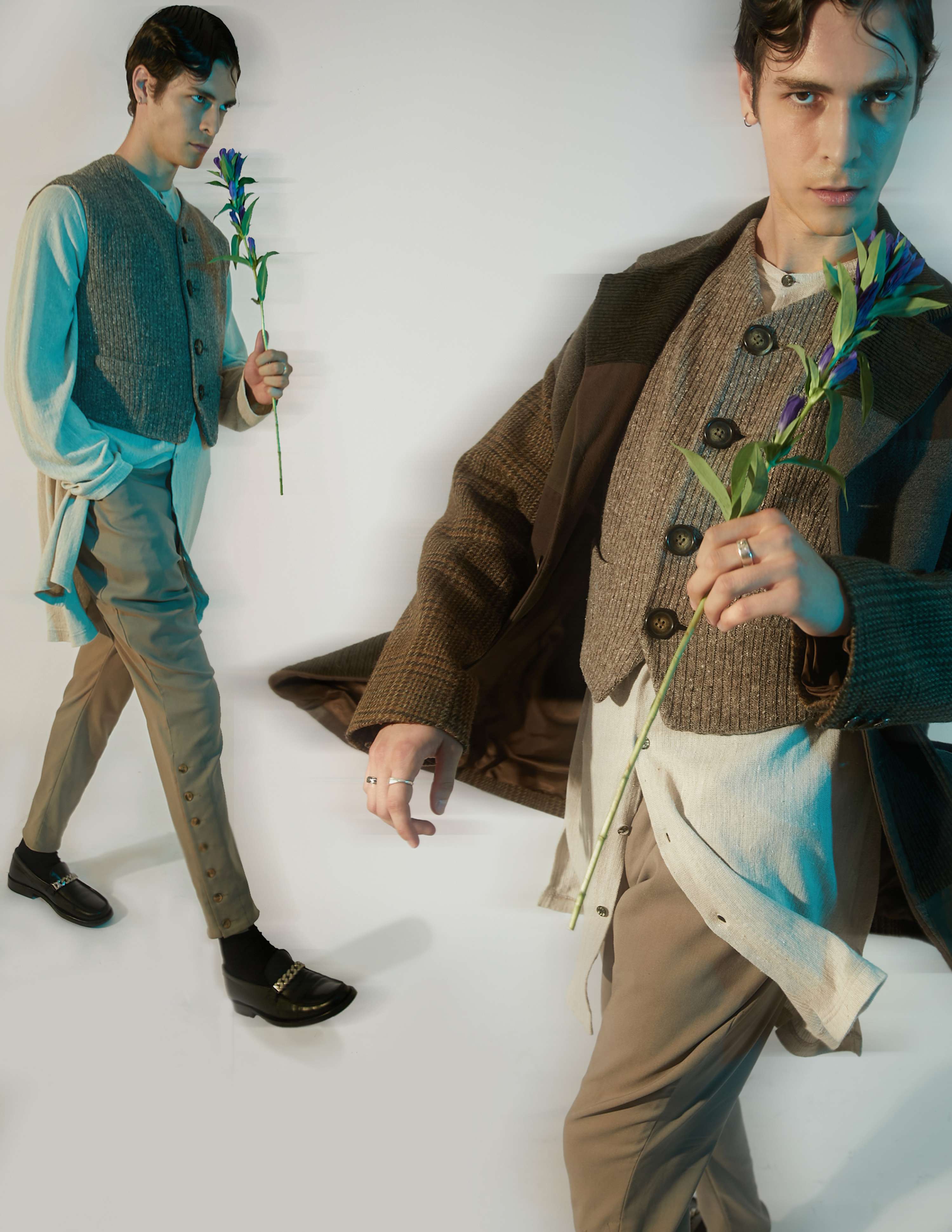 Man without love editorial by Kasia Dabrowka