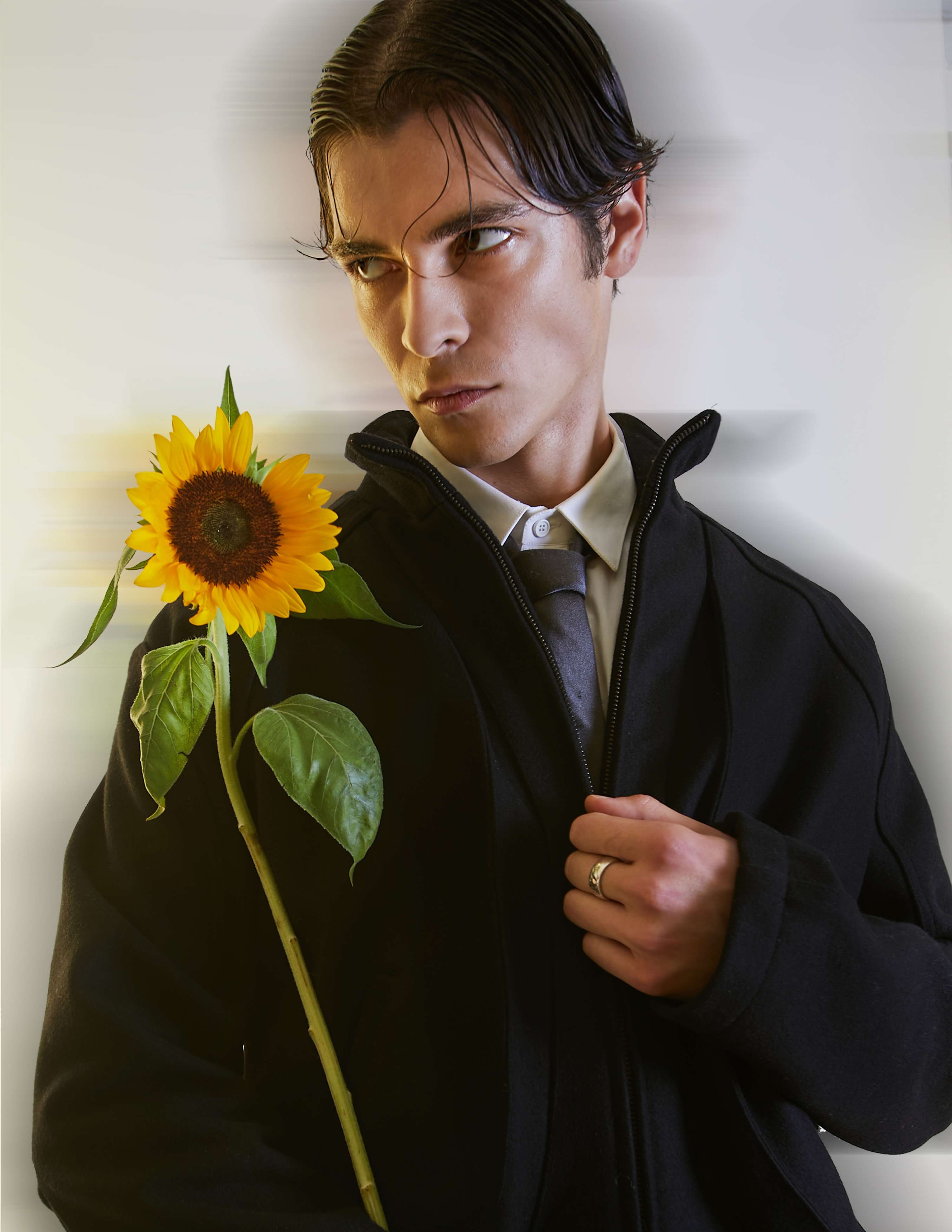 Man without love editorial by Kasia Dabrowka