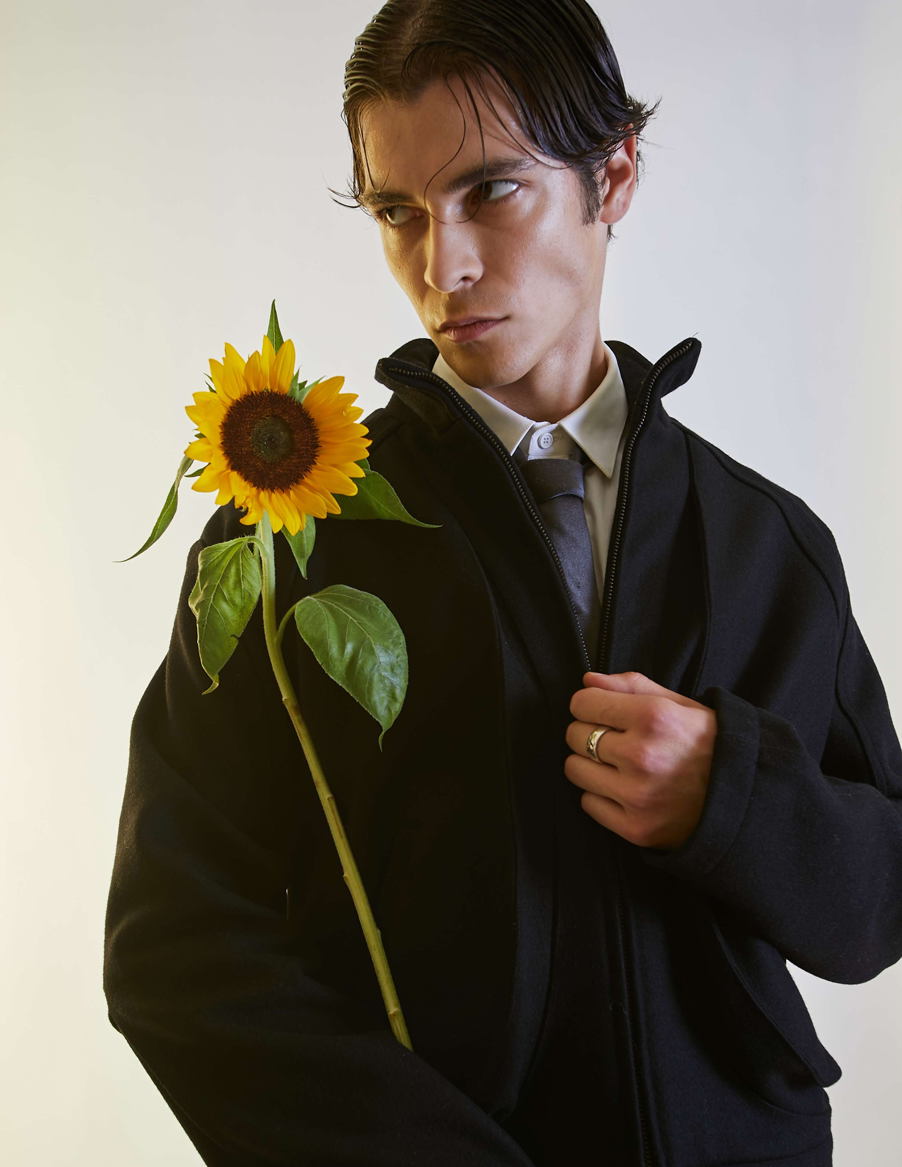 Man without love editorial by Kasia Dabrowka