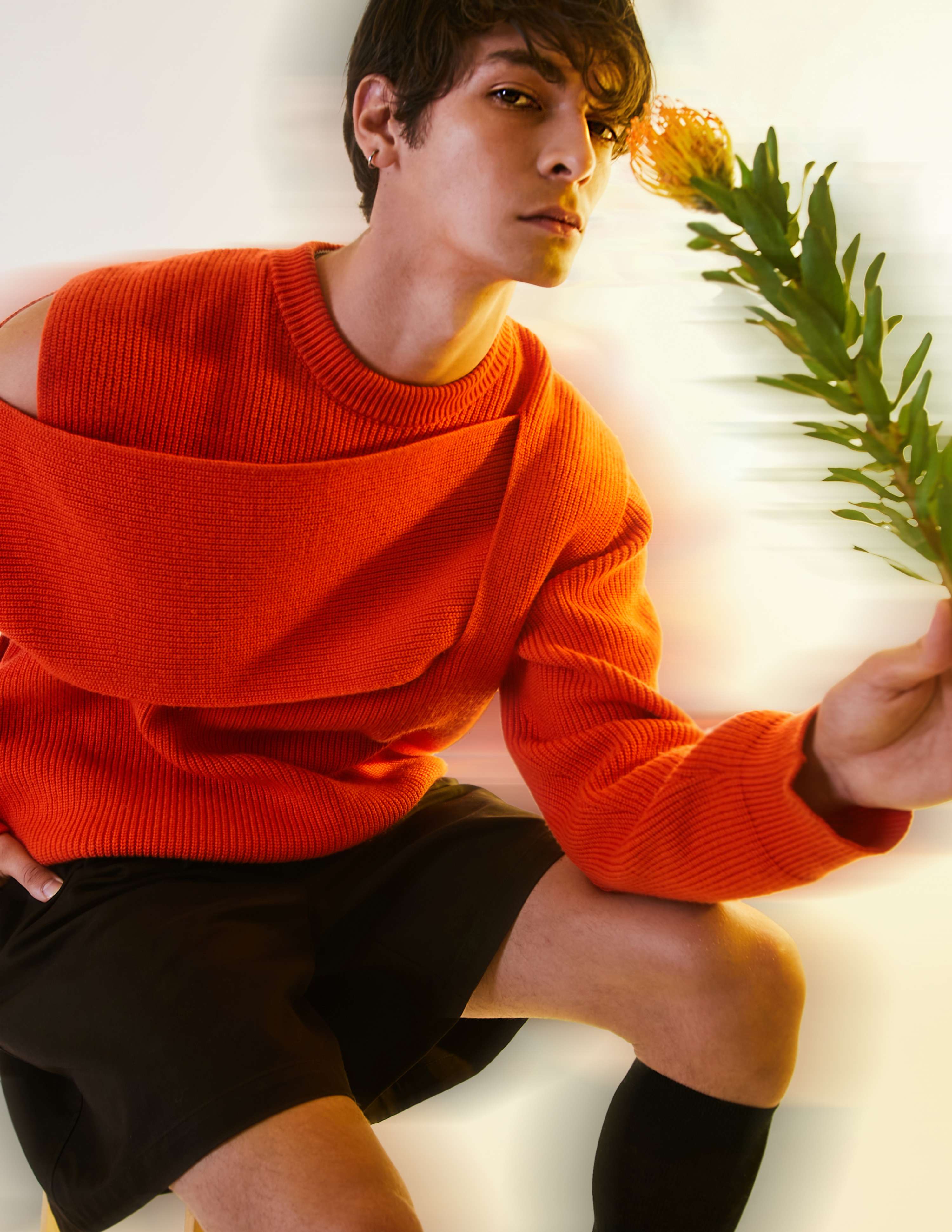 Man without love editorial by Kasia Dabrowka