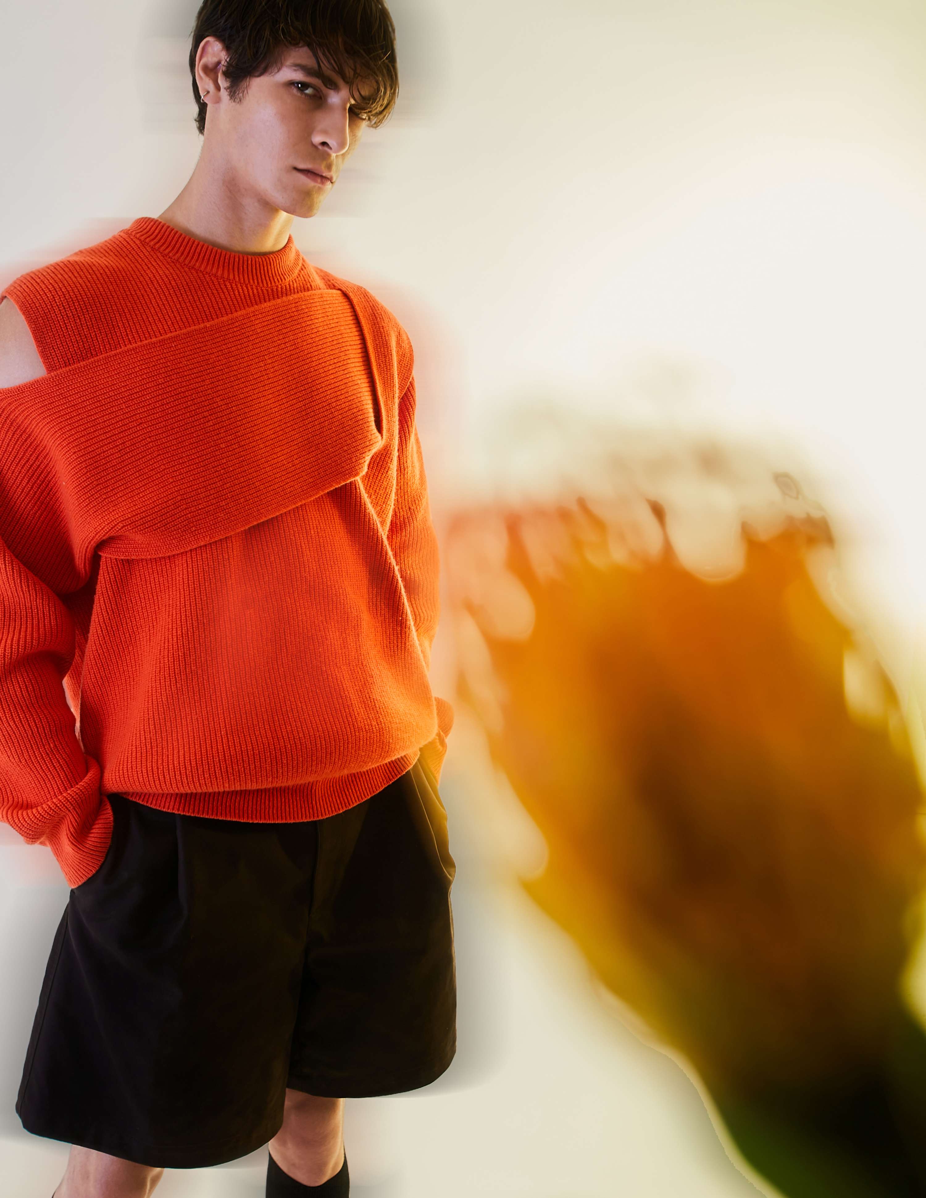 Man without love editorial by Kasia Dabrowka