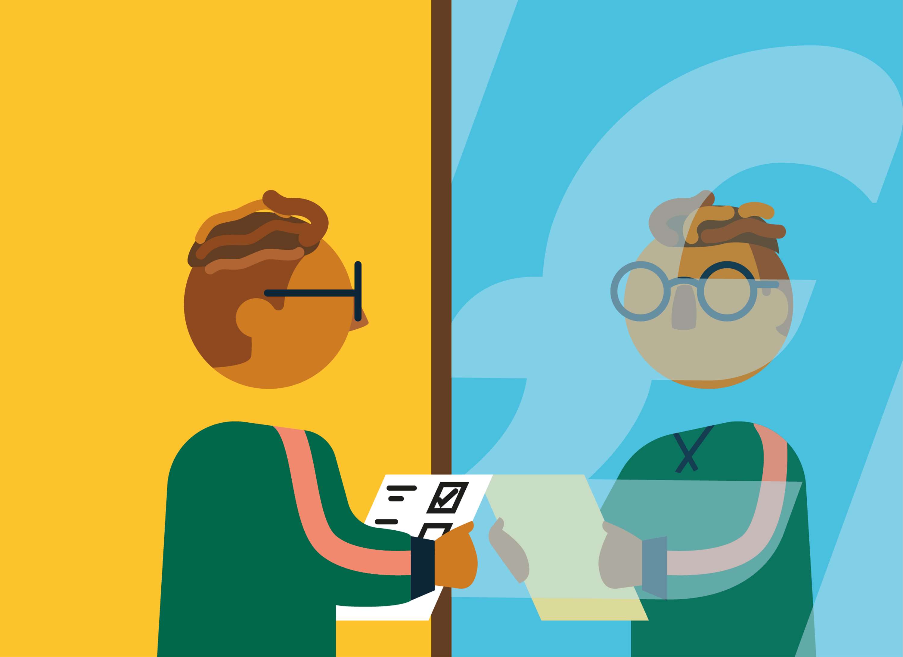 The Big Issue Magazine and Experian by Ben the Illustrator