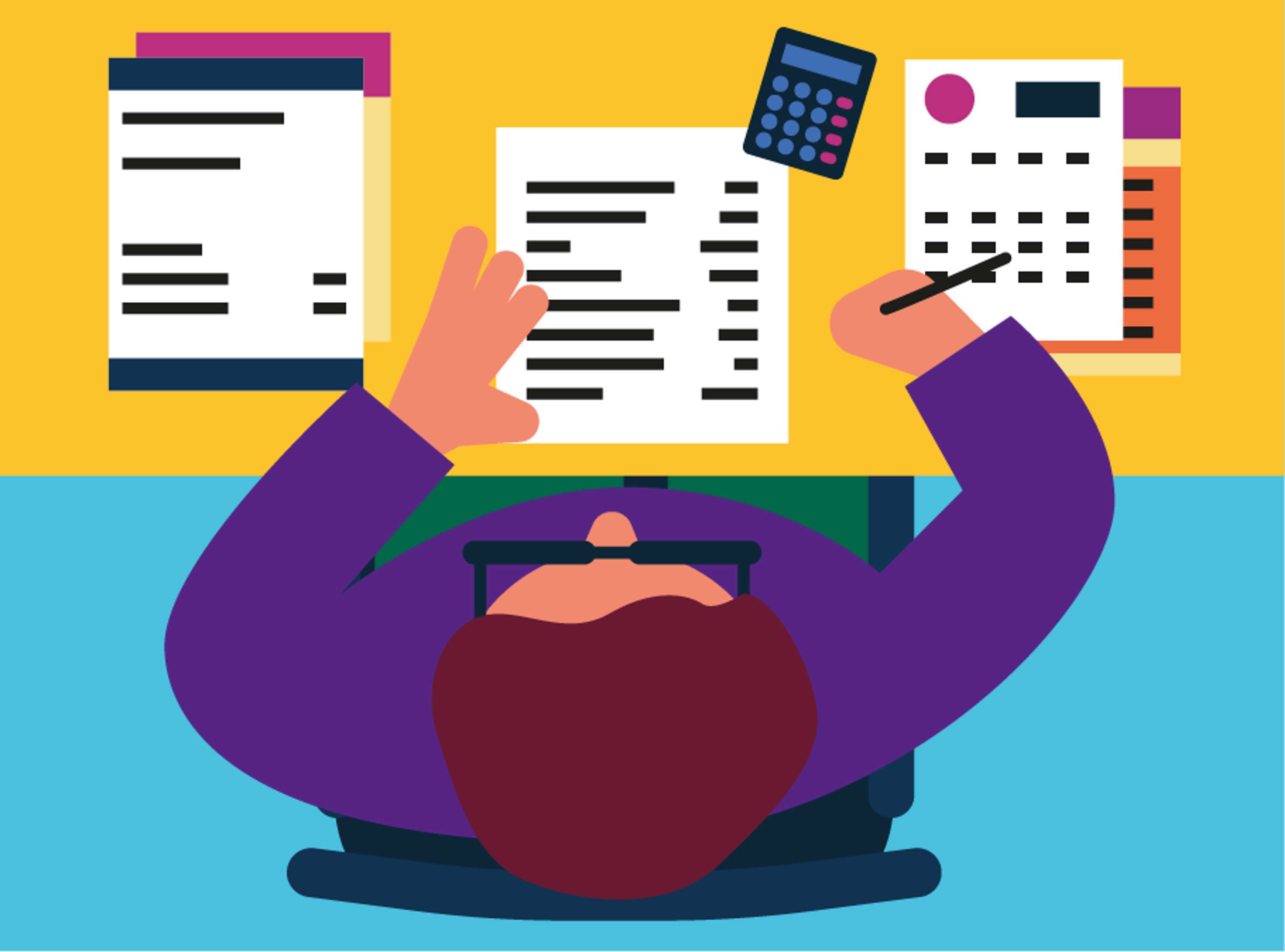 The Big Issue Magazine and Experian by Ben the Illustrator