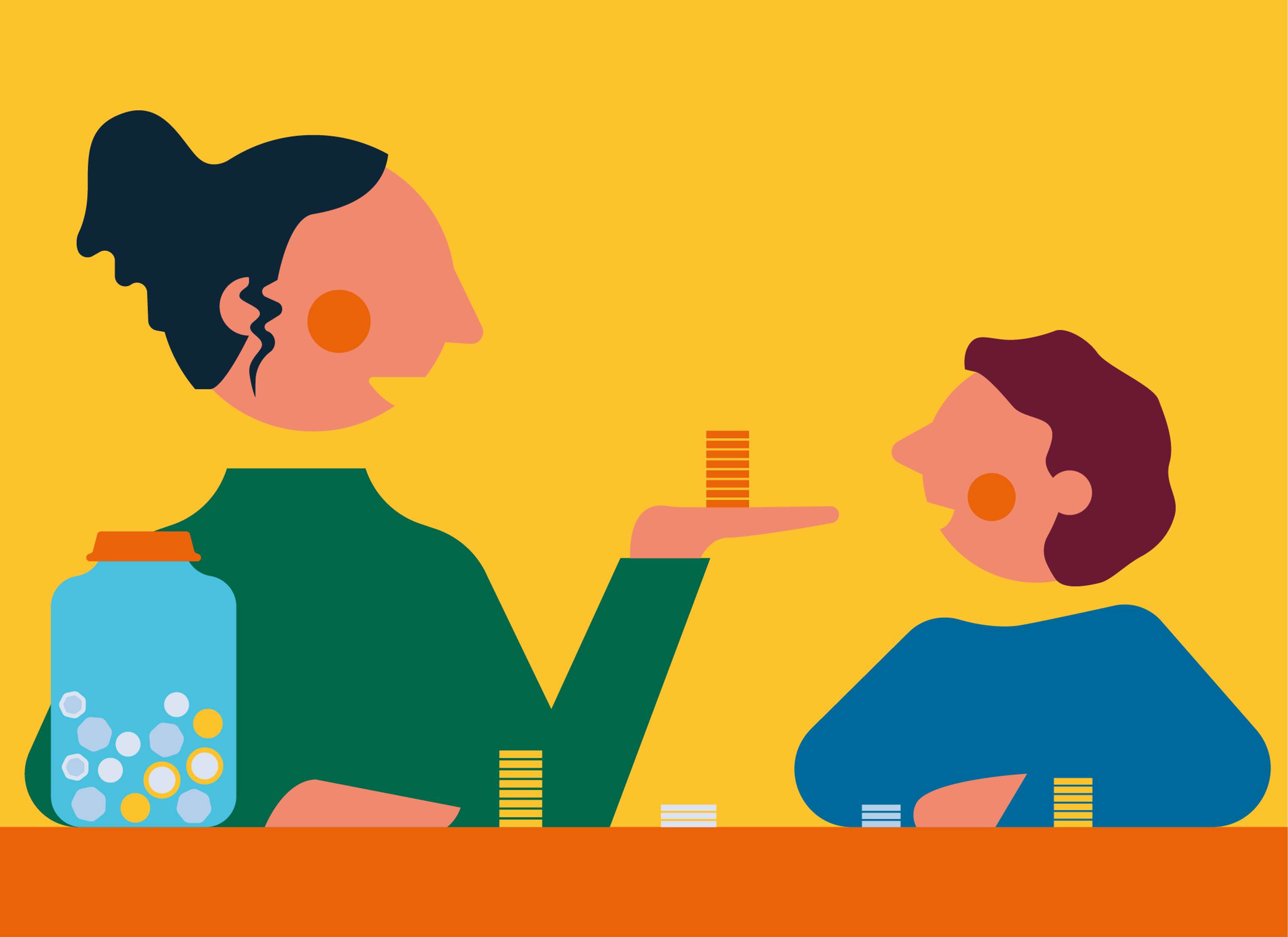 The Big Issue Magazine and Experian by Ben the Illustrator
