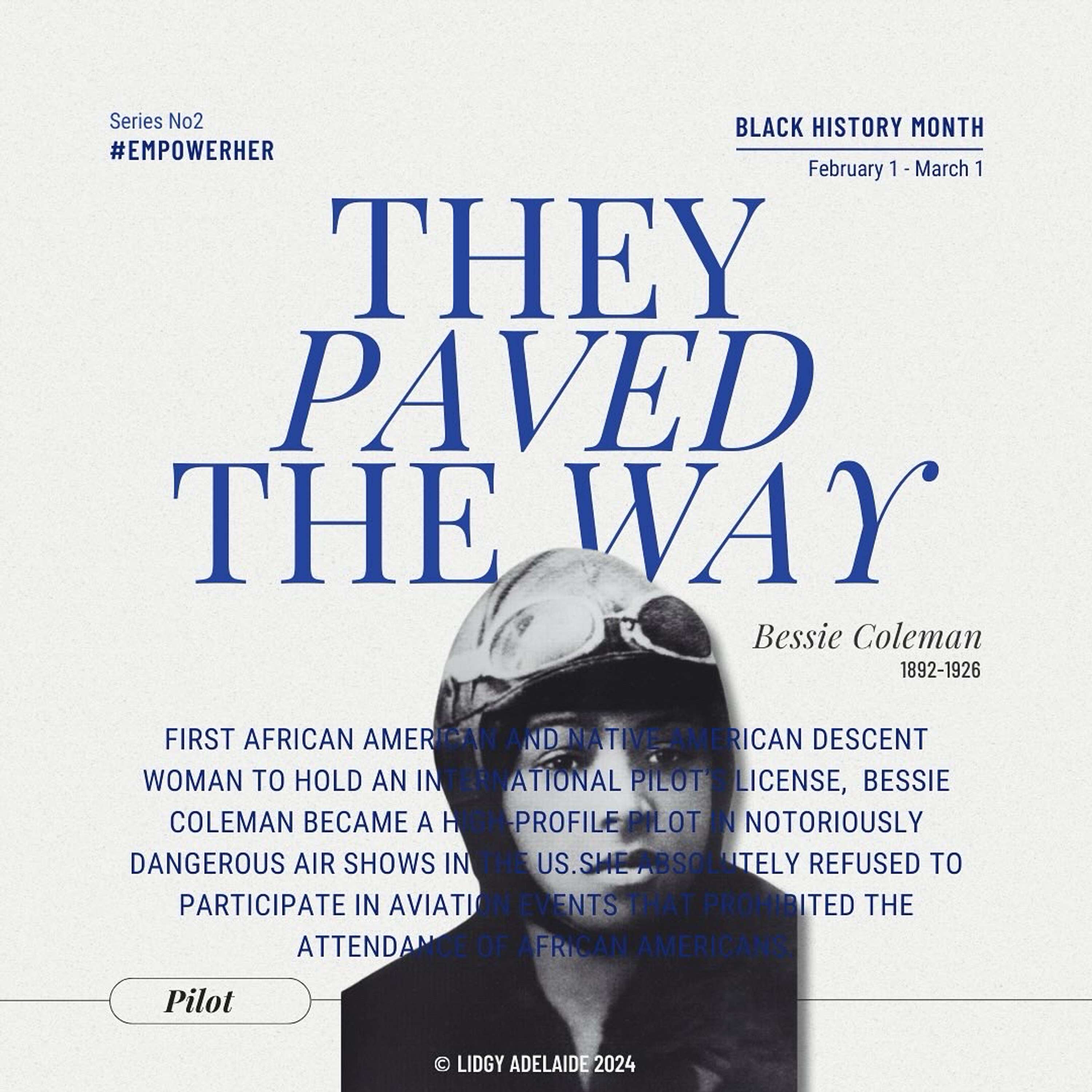 They paved the way by Li Ade