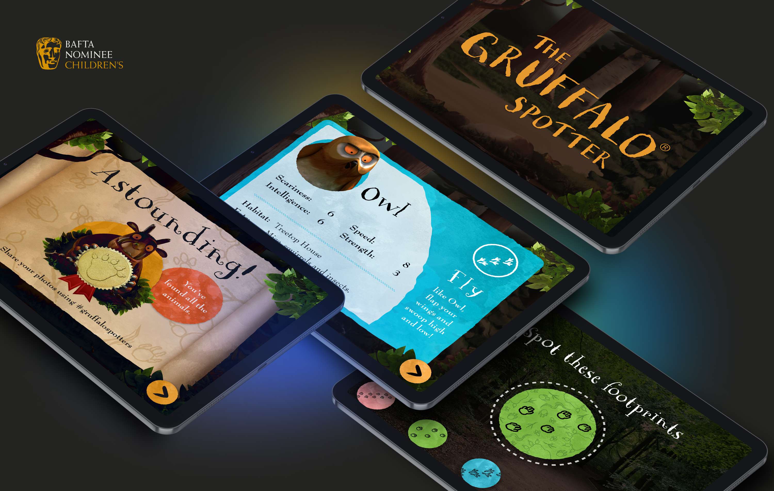 Gruffalo Spotters AR App by Juliet Alliban
