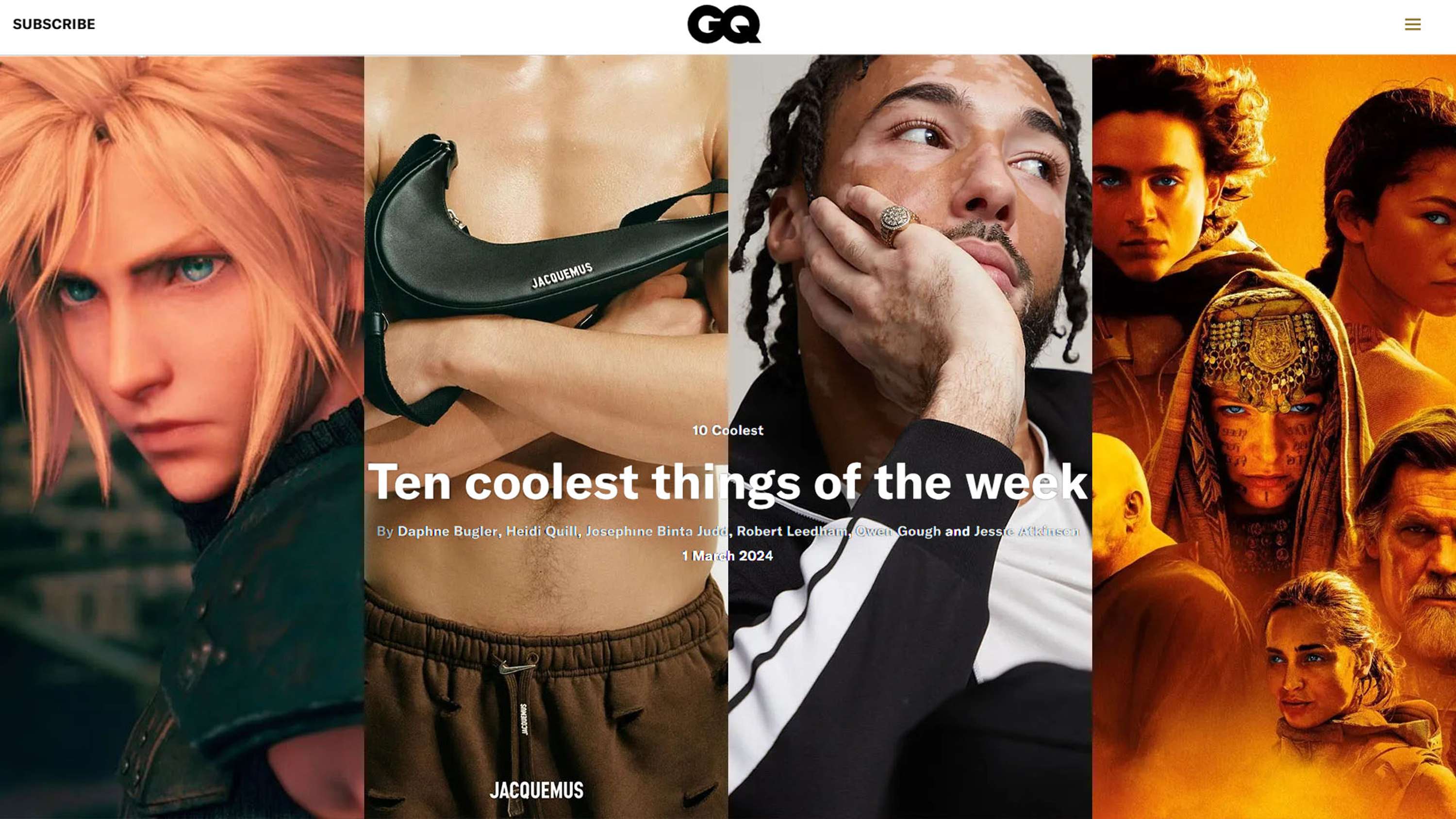 Devon J for GQ by Jack Carr