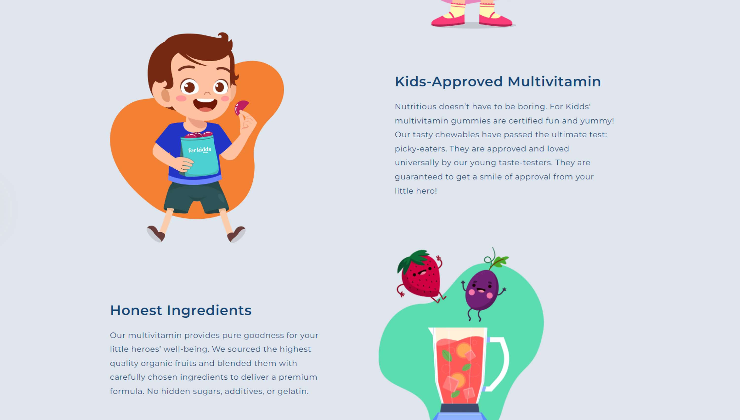 For Kidds - Website Copywriting by Katharine Gordon
