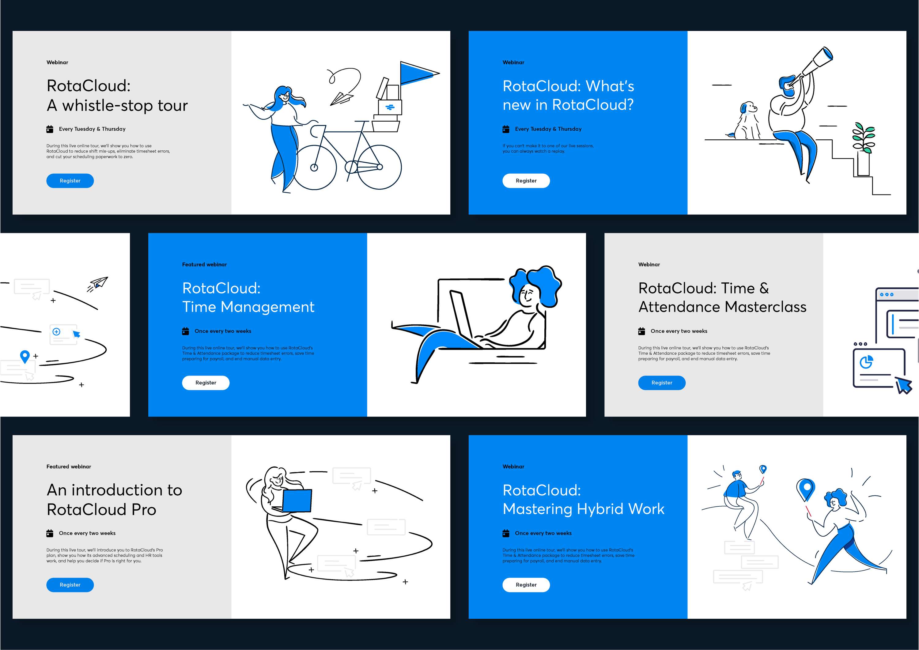 RotaCloud Rebrand by Sarah Burgess