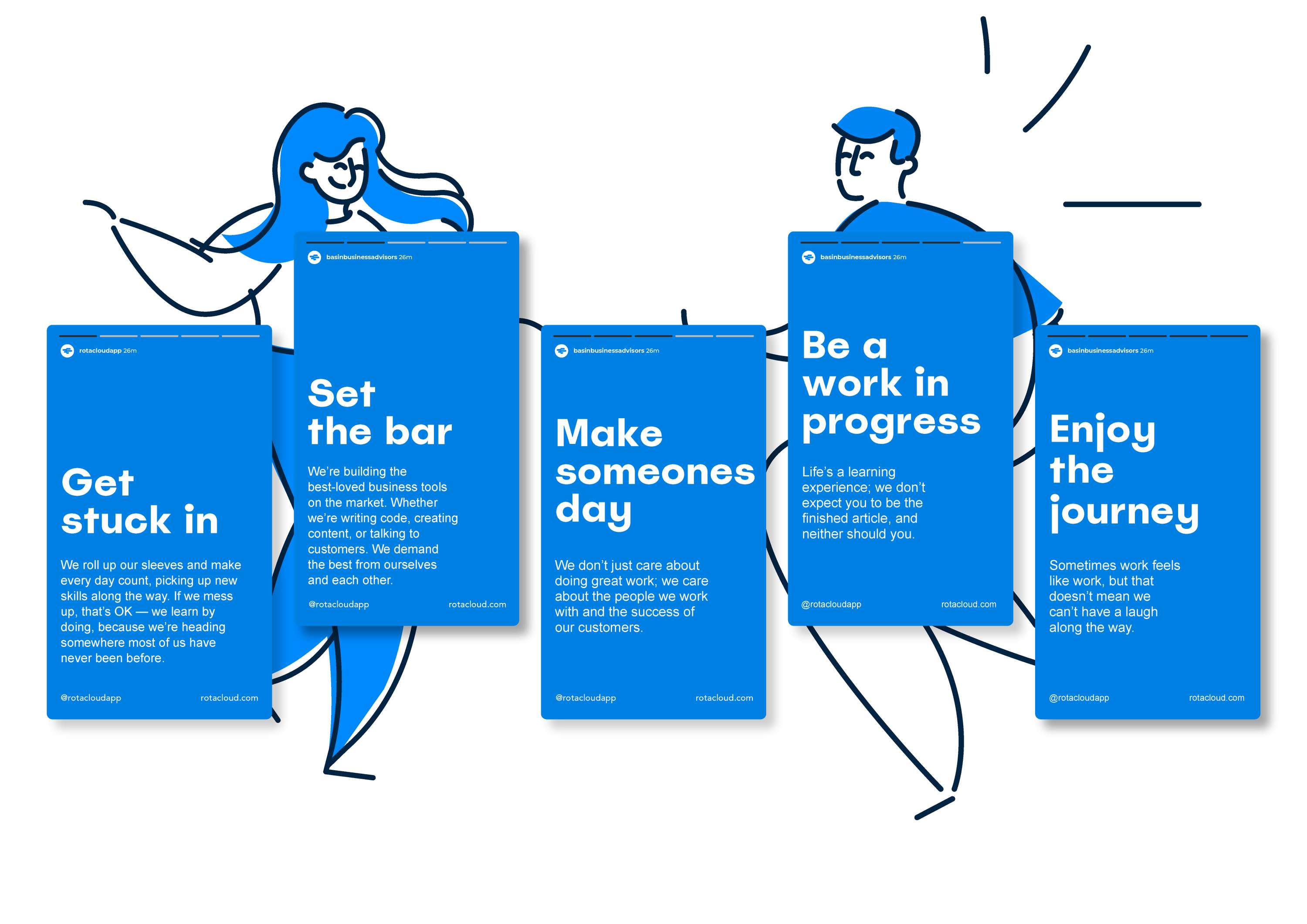 RotaCloud Rebrand by Sarah Burgess