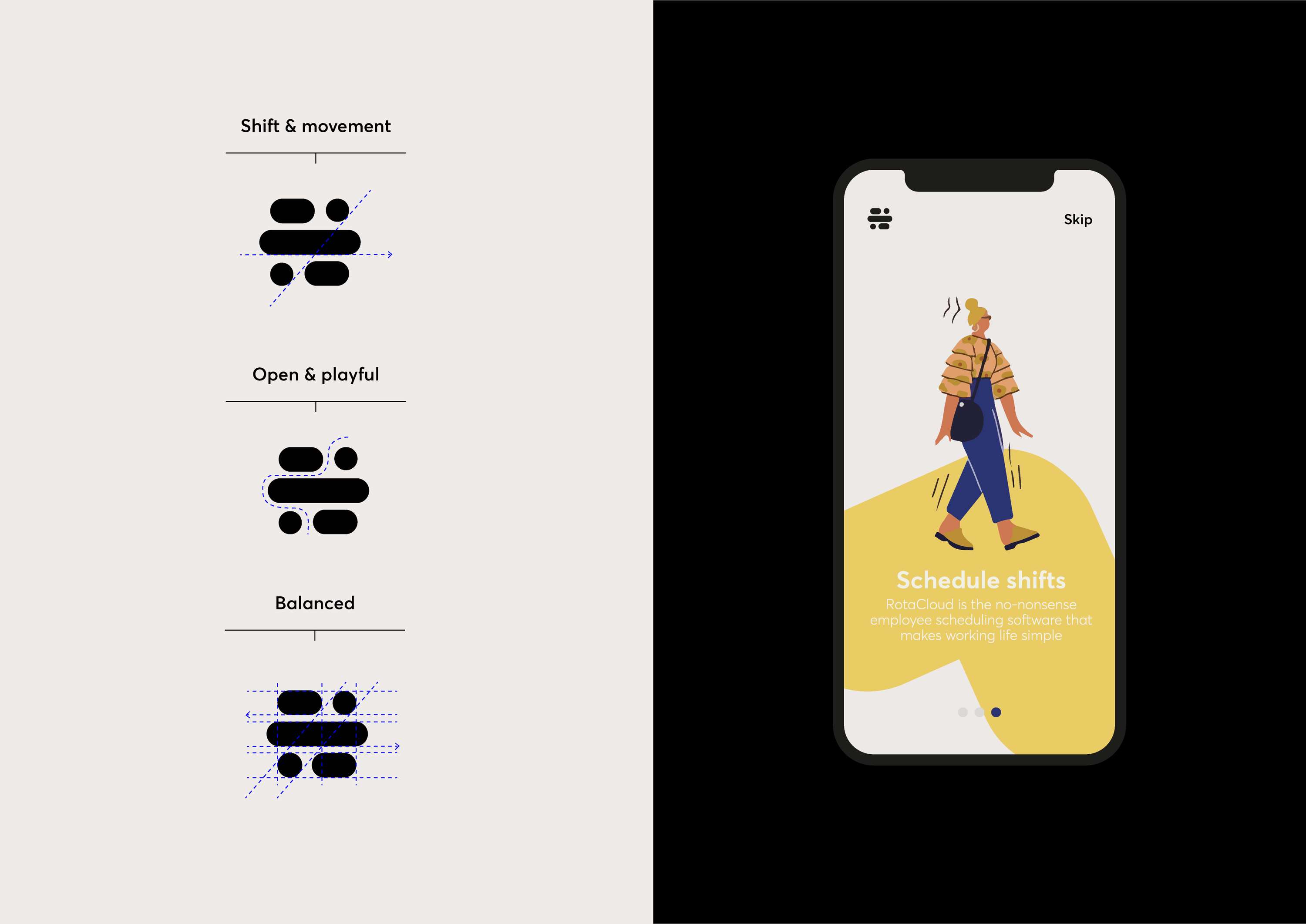 RotaCloud Rebrand by Sarah Burgess