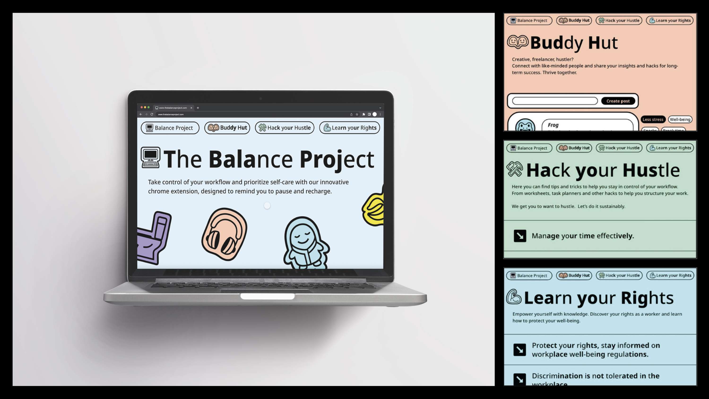 D&AD: The Balance Project by Andrei Singco