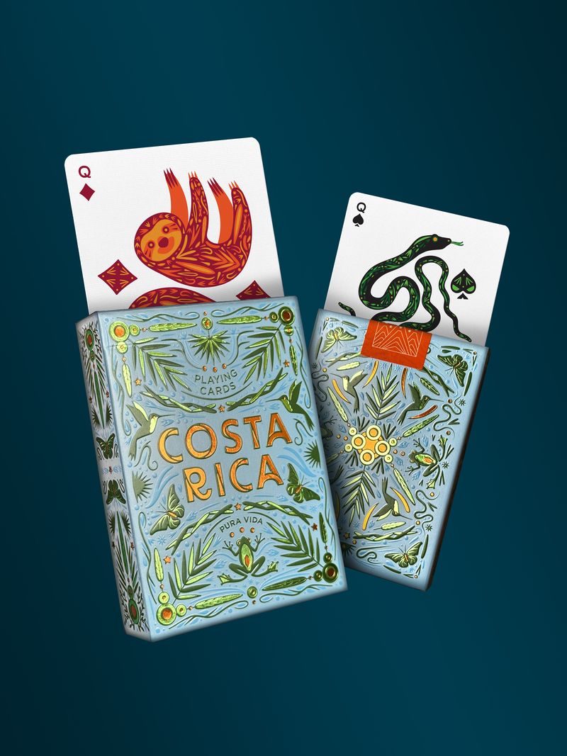 Costa Rica Playing Cards by Xavier Segers