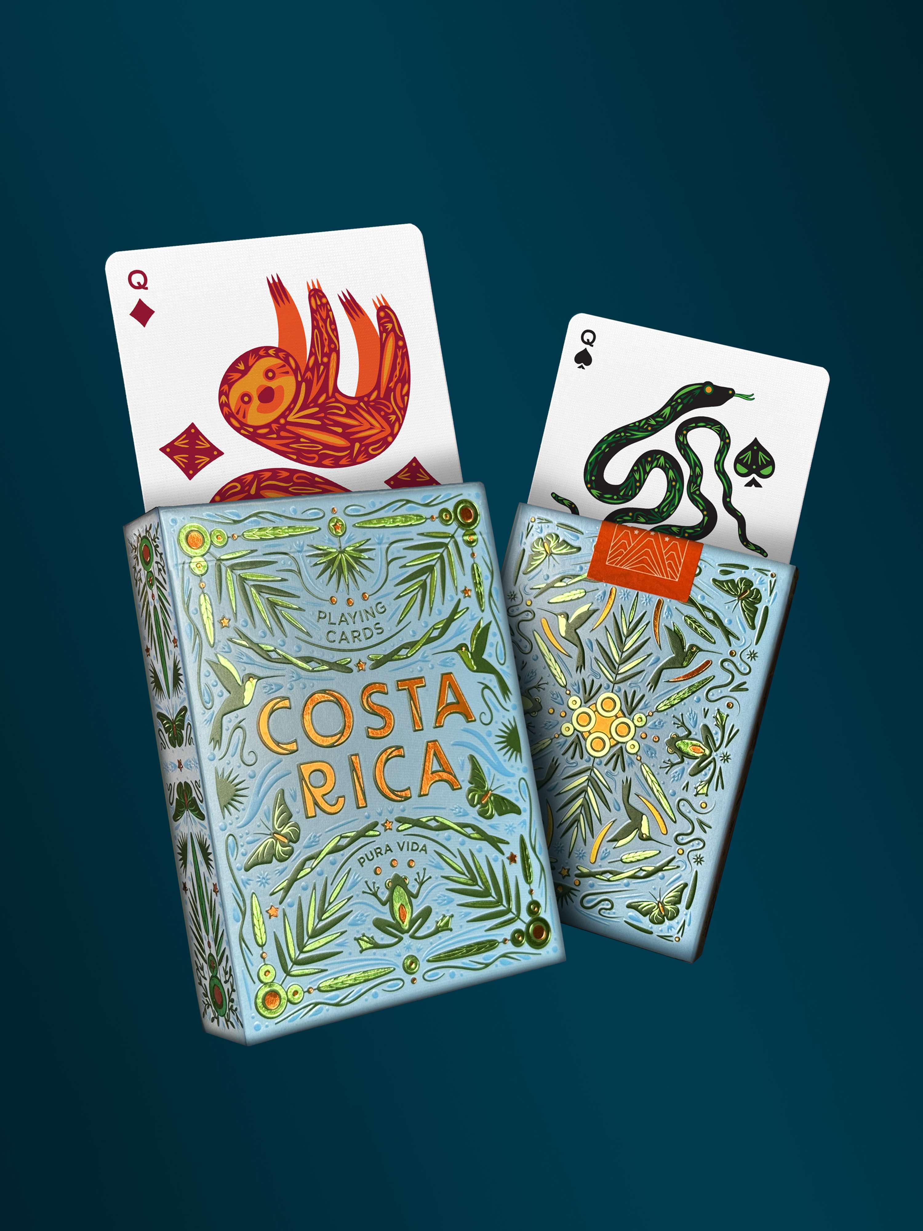 Costa Rica Playing Cards by Xavier Segers