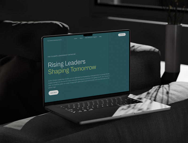 A redesign and Webflow migration for the Climate Leadership Initiative by George Murphy