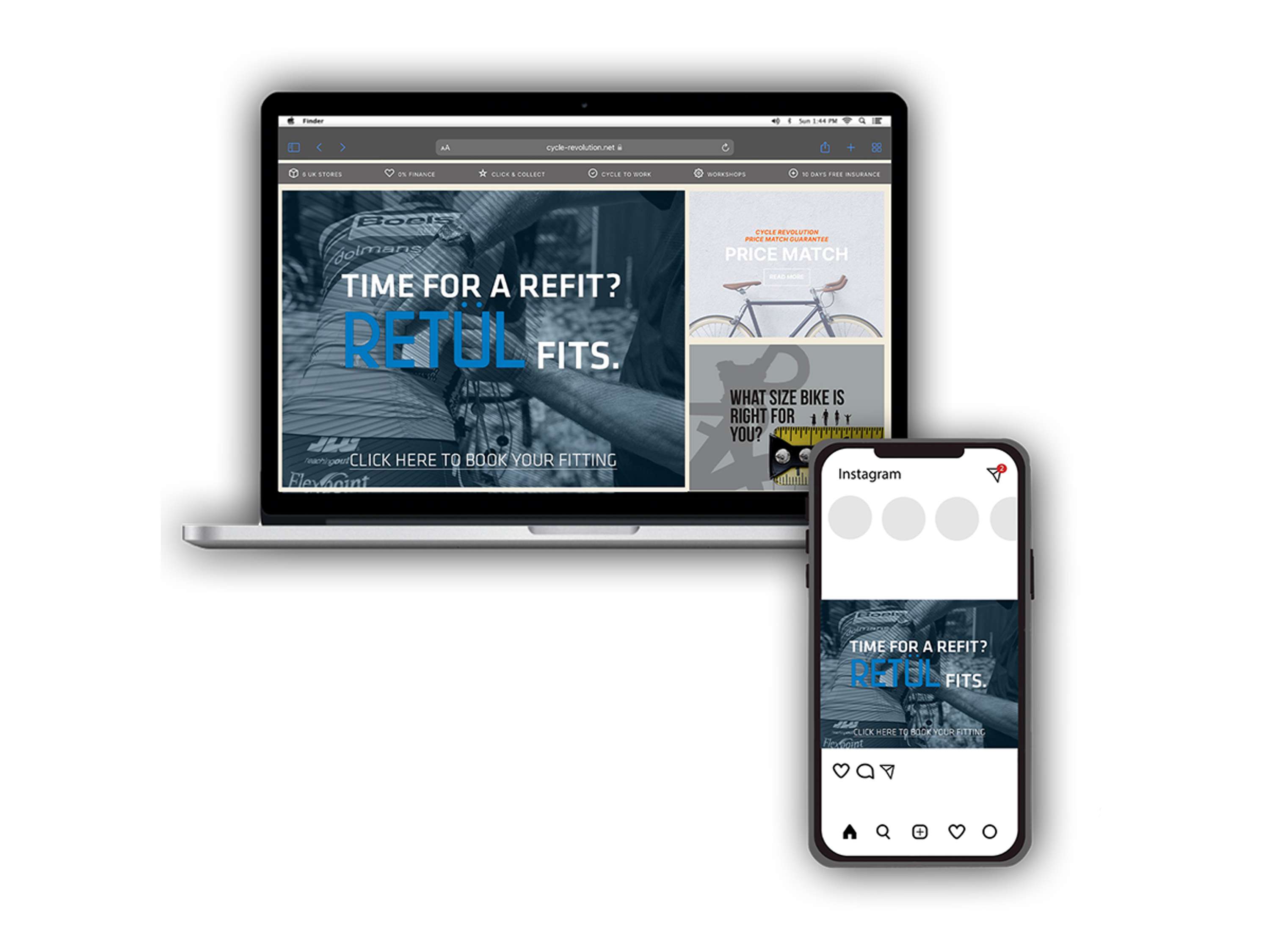 Retul web campaign by Becca Alizzi