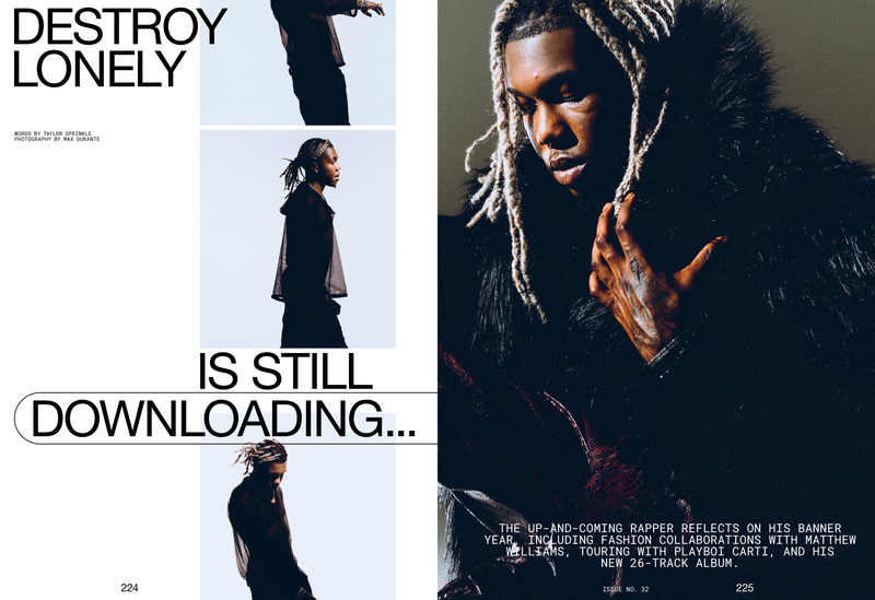 Destroy Lonely for Hypebeast Magazine by Tay Sprinkle