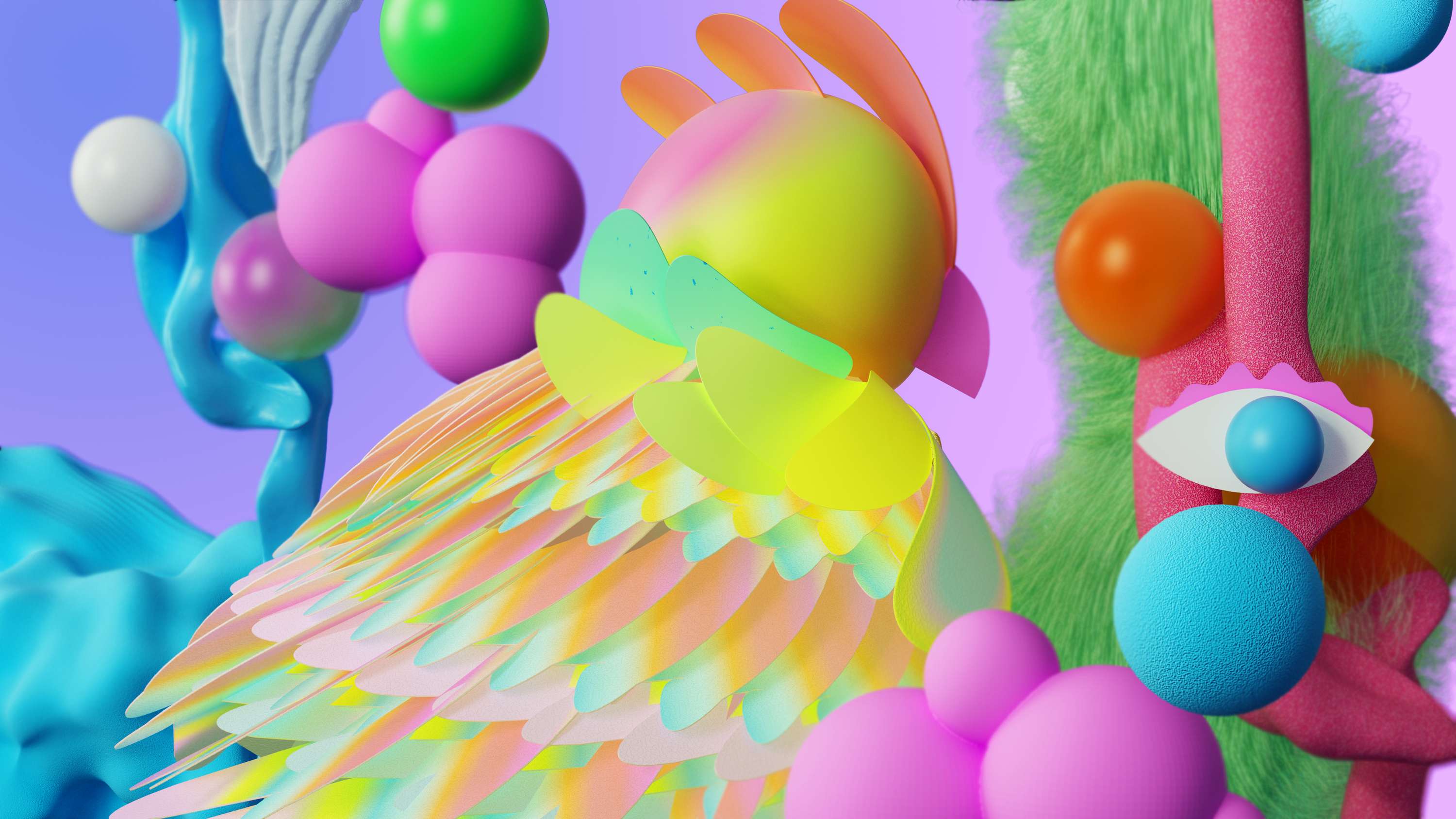 An immersive audio-visual experience Philips Sound TV x Johana Kroft & Joris Voorn by Johana Kroft