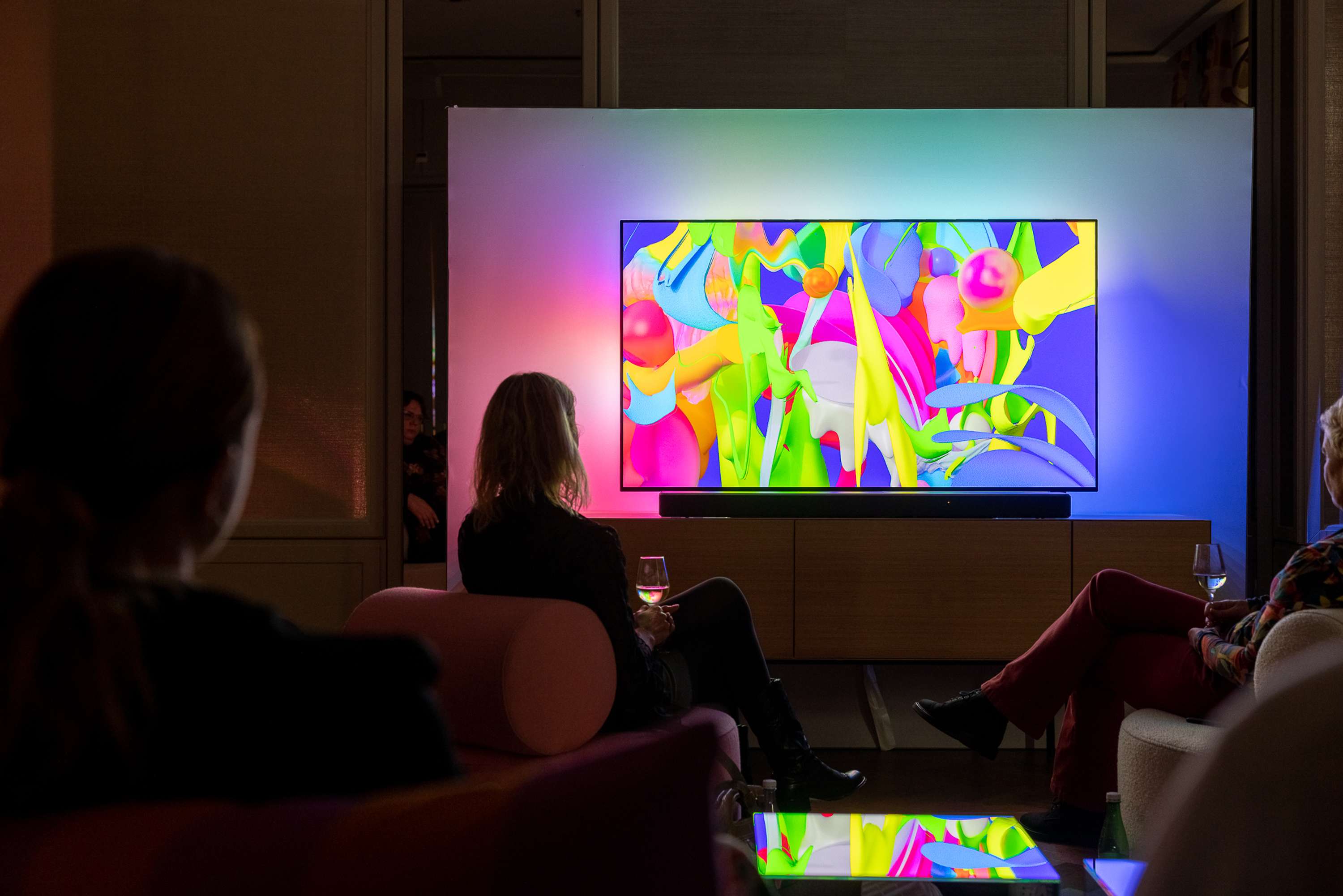 An immersive audio-visual experience Philips Sound TV x Johana Kroft & Joris Voorn by Johana Kroft