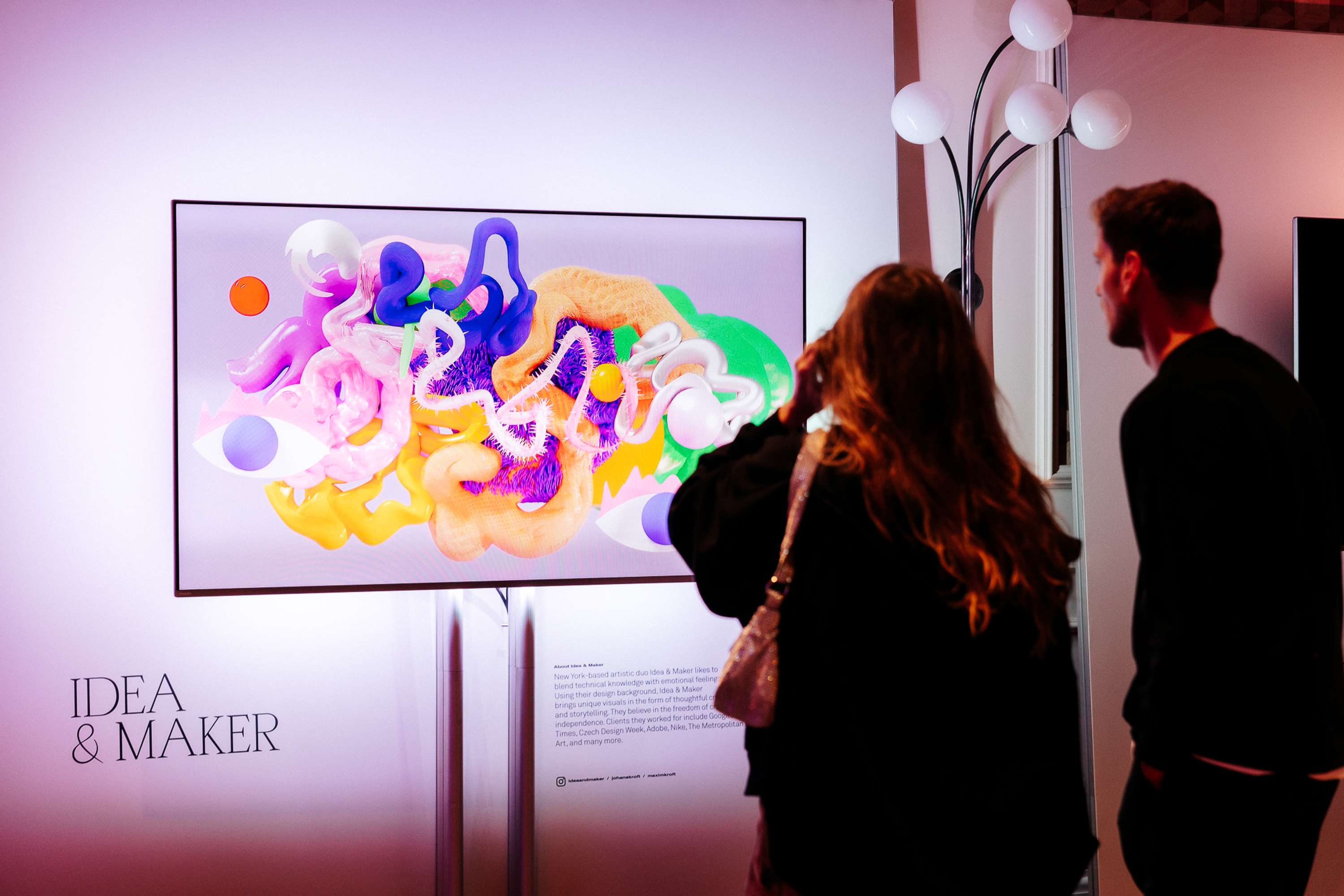 An immersive audio-visual experience Philips Sound TV x Johana Kroft & Joris Voorn by Johana Kroft
