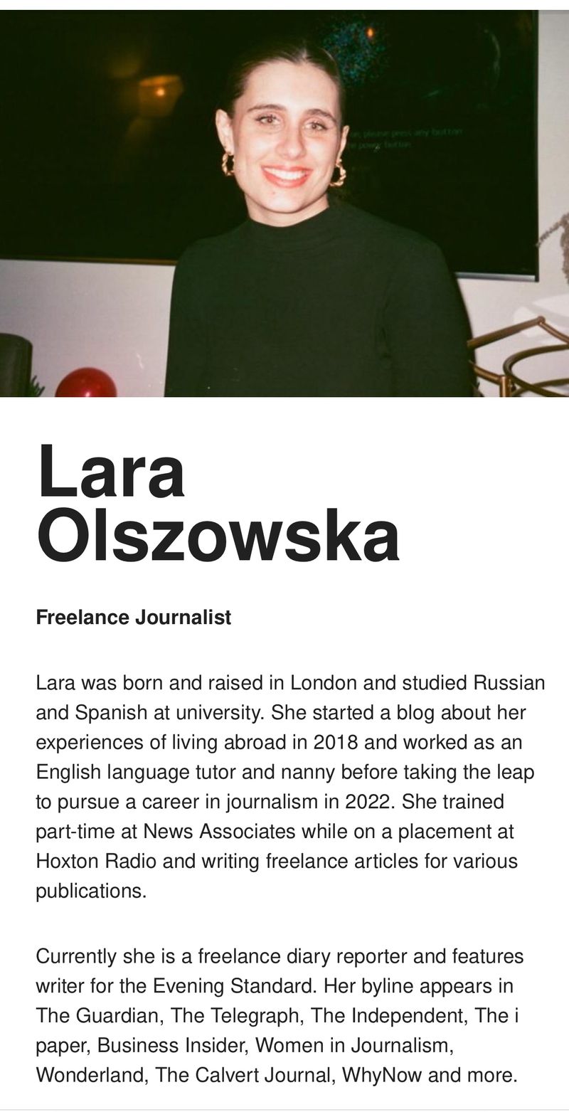 My portfolio by Lara Olszowska