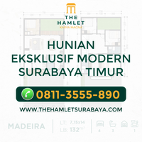 Hub 0811-3555-890, Rekomendasi Perumahan Modern Surabaya Timur logo