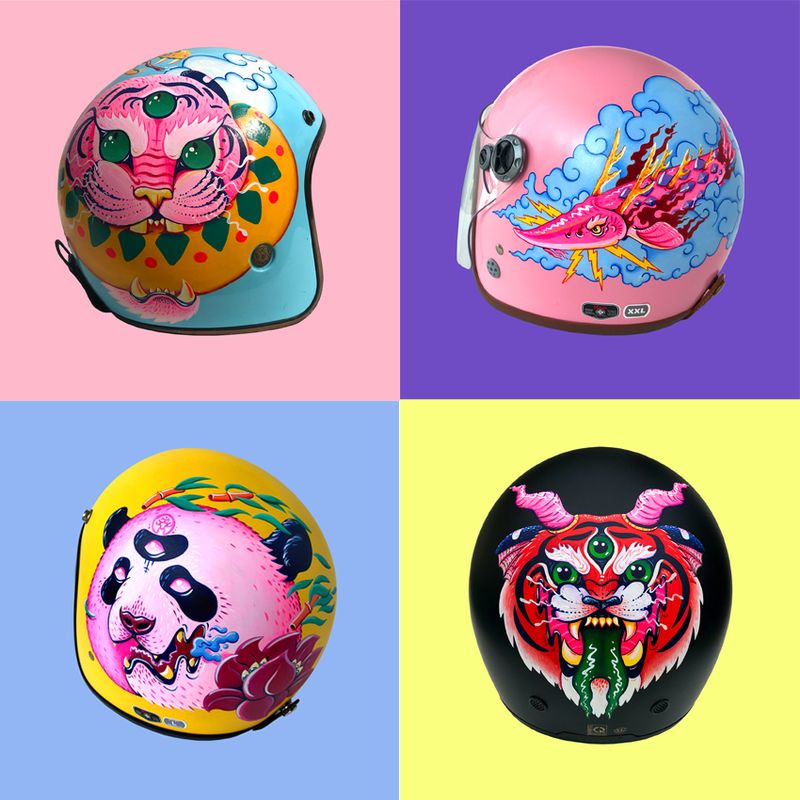 Custom Helmet Update by Livy Nelson