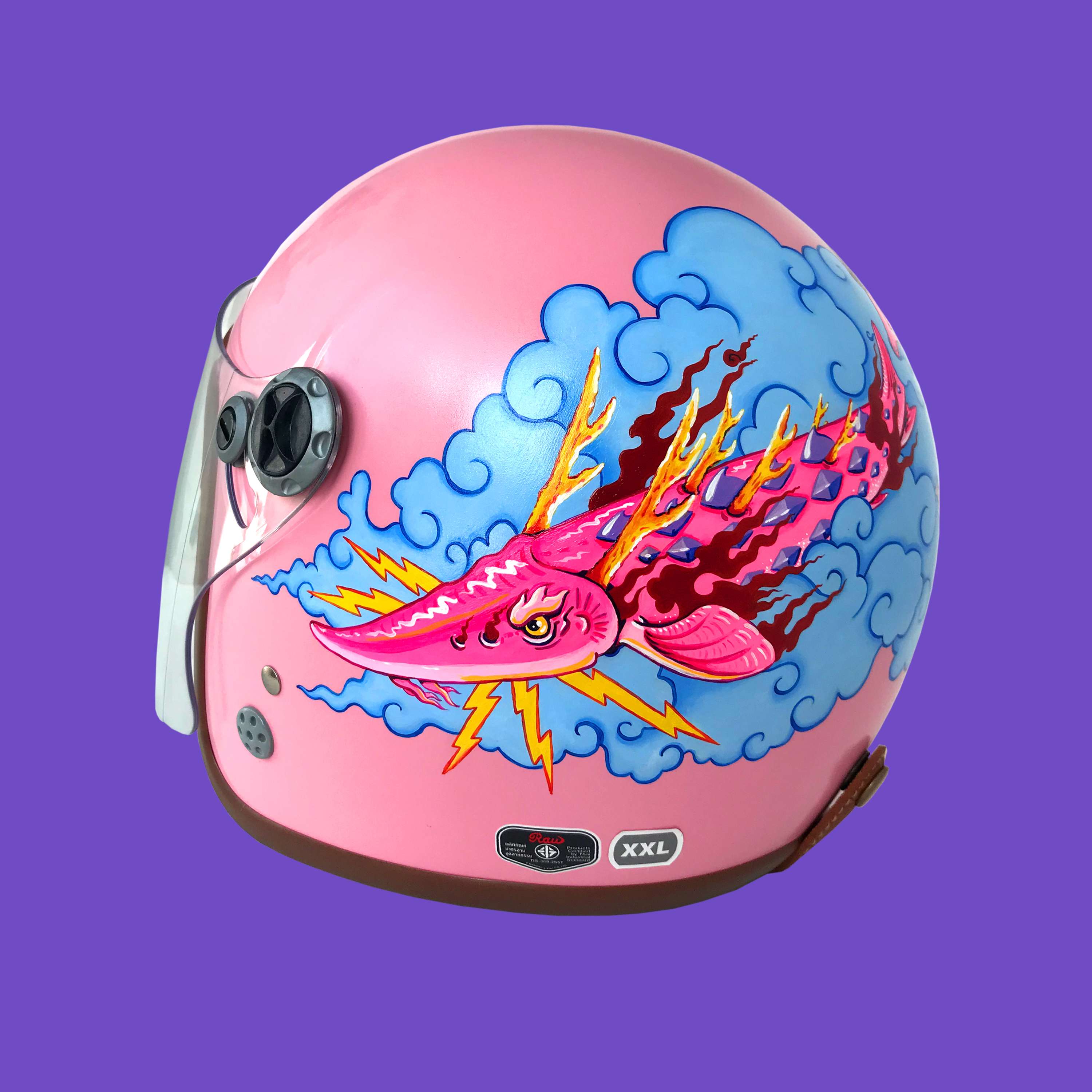 Custom Helmet Update by Livy Nelson