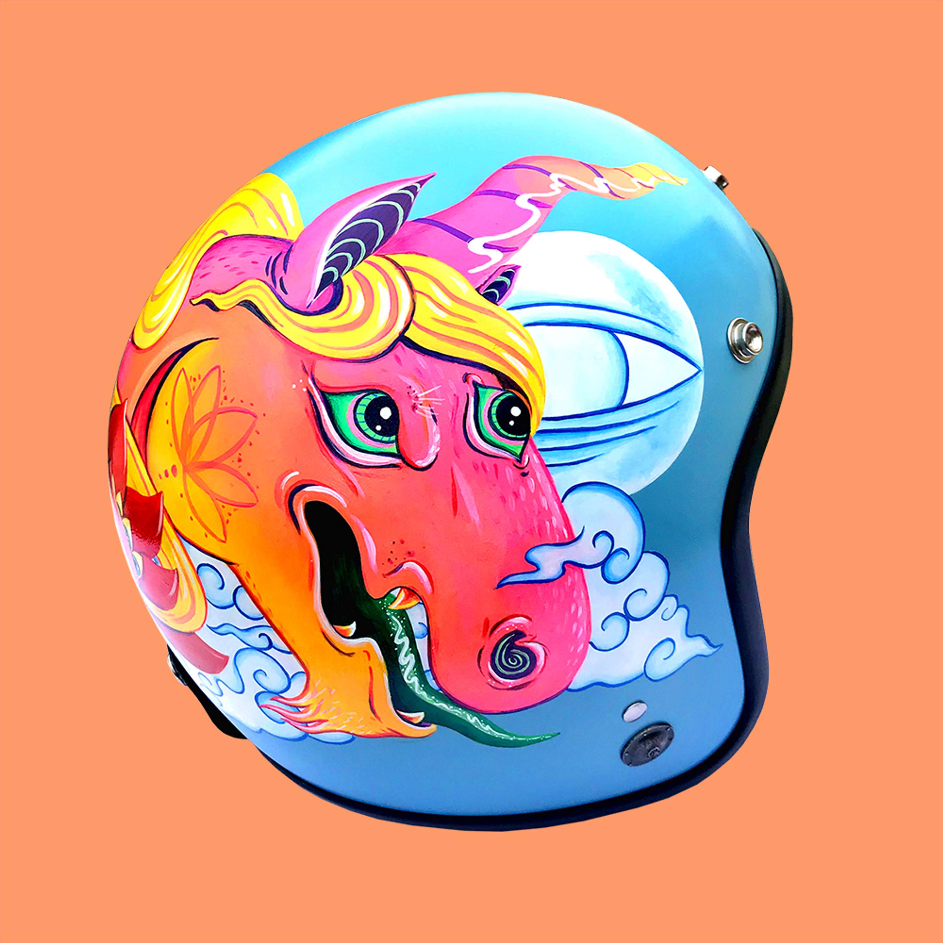 Custom Helmet Update by Livy Nelson