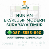 Hub 0811-3555-890,  Rasakan Kehangatan di Rumah Cluster Modern Surabaya Timur logo