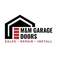 M&M Garage Doors logo