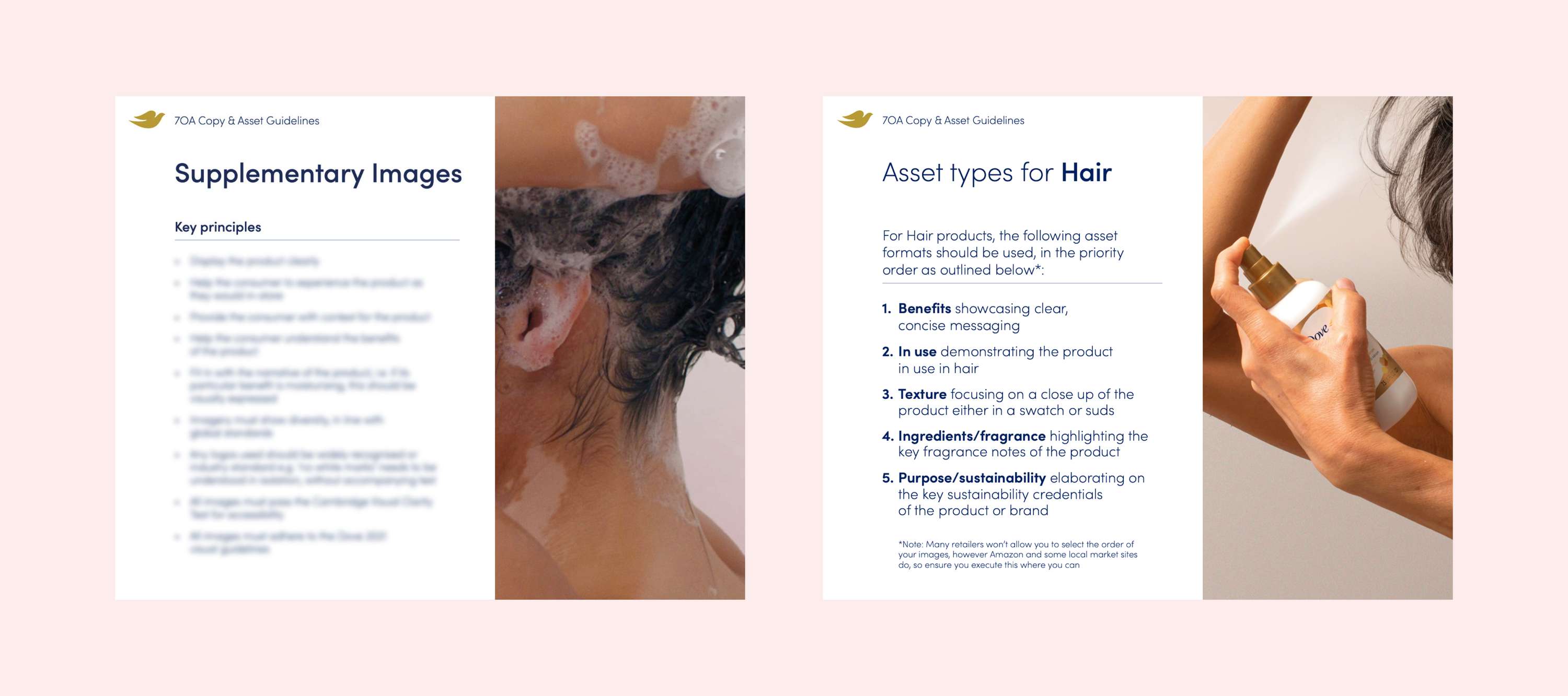 DOVE DIGITAL VISUAL GUIDELINES by Beccy Morris