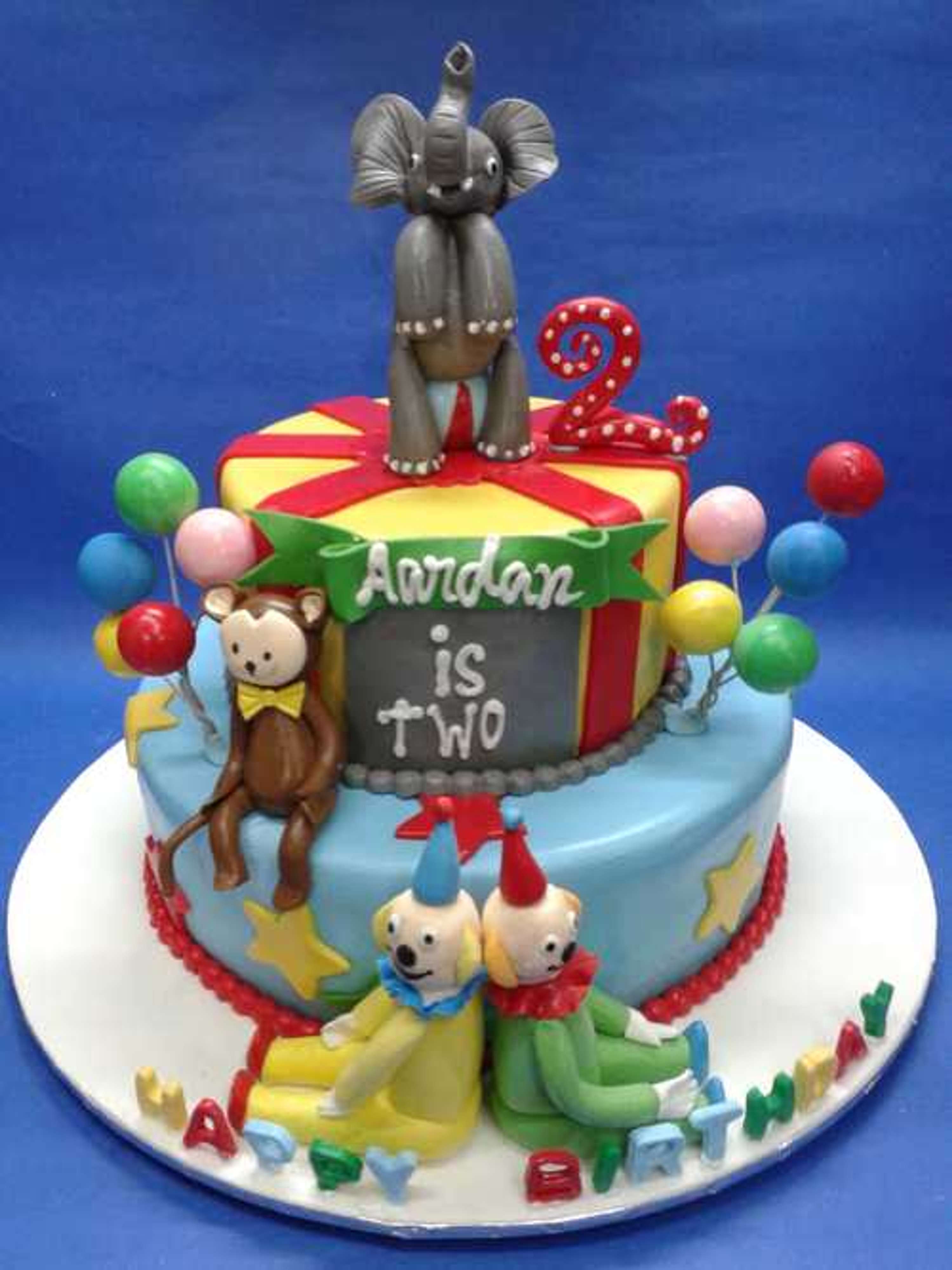 Creating a Showstopper: Circus Theme Cake Delights by petal simran