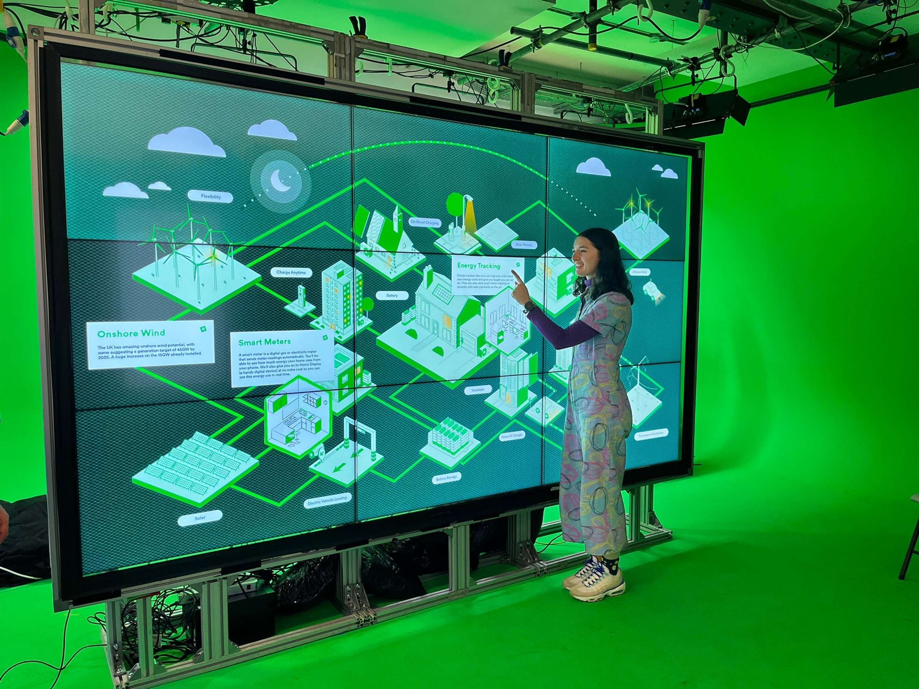 OVO Energy, Grid Of The Future - Interactive Animation by Sophie Panteli